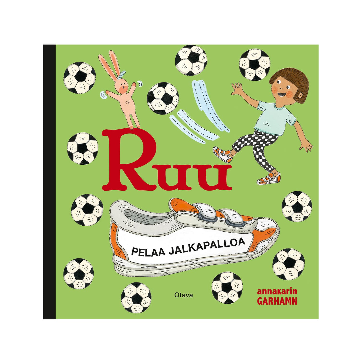 Ruu pelaa jalkapalloa kirja