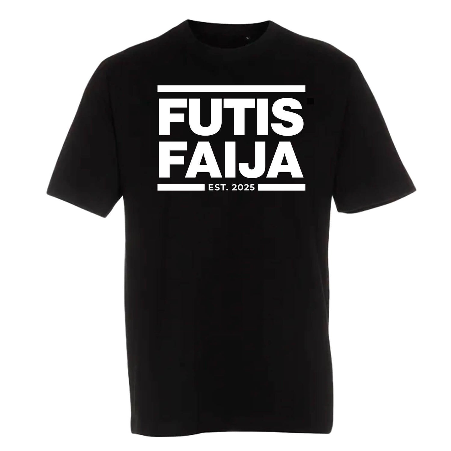 Futisfaija Est t-shirt, Black