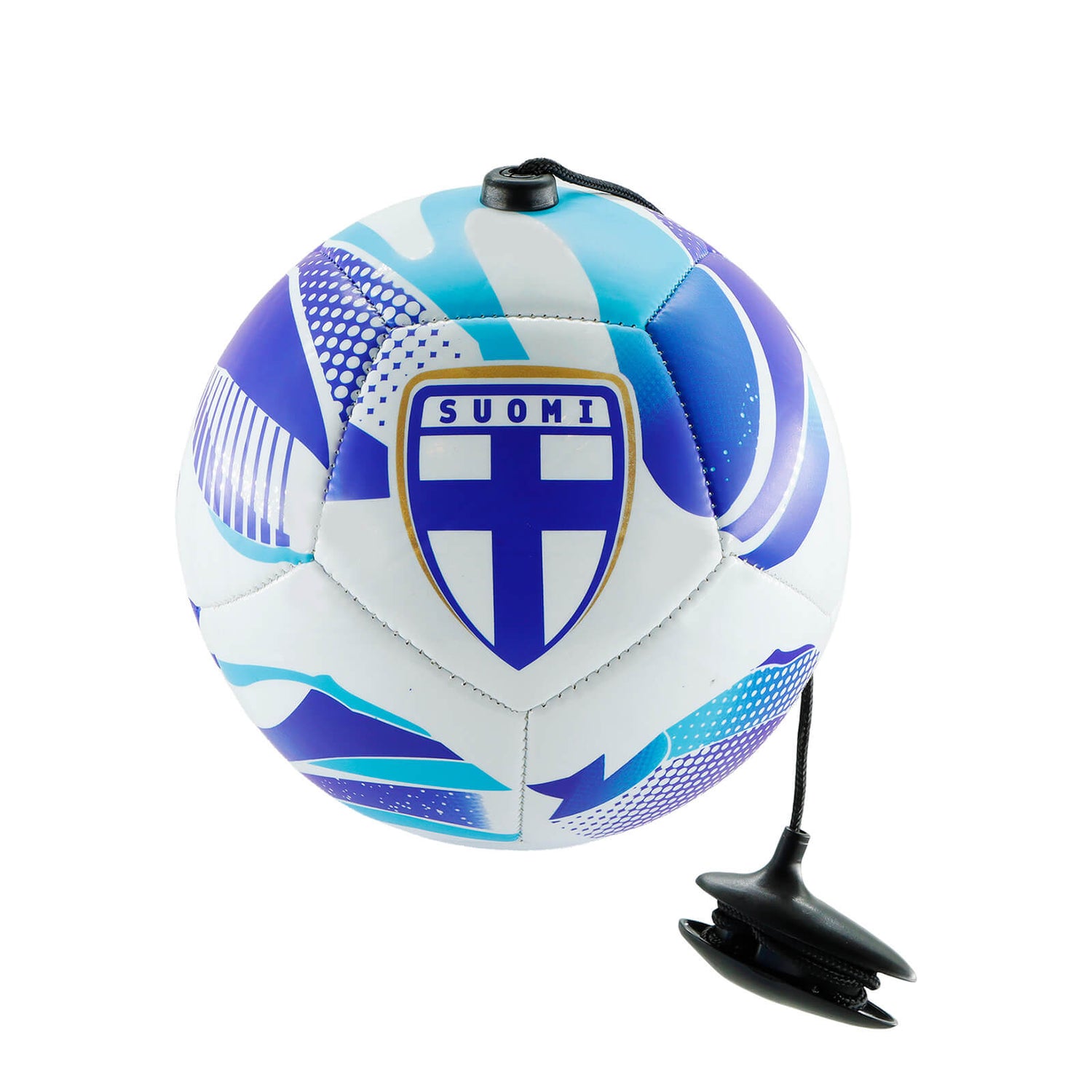 Suomi tekniikkapallo narussa
