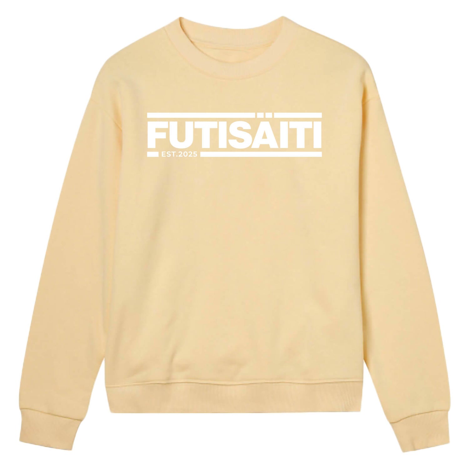 Futisäiti Est Sweatshirt, Light Yellow, Women