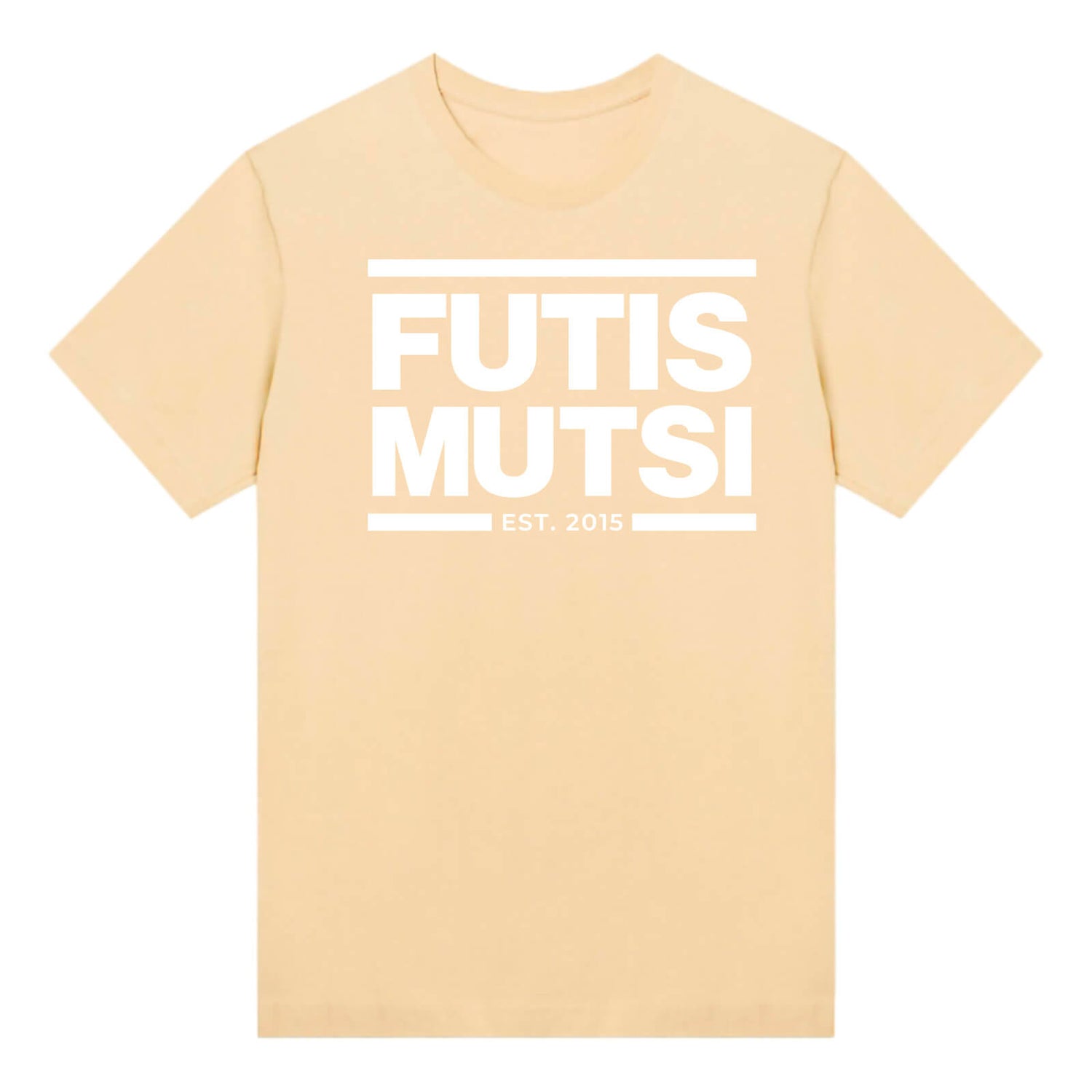 Futismutsi Est t-shirt, Light yellow, Women