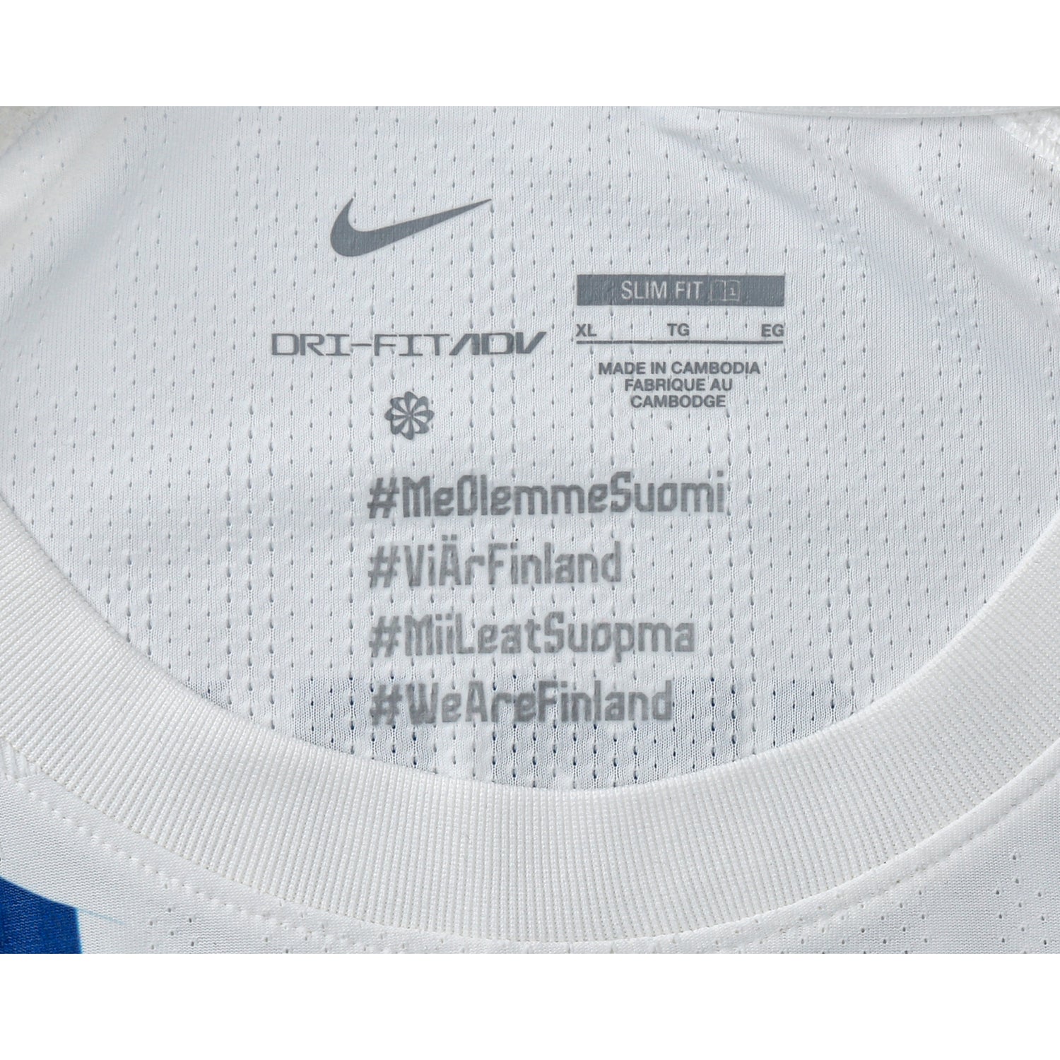 Suomi Virallinen Kotipelipaita 2023/24, L. Väisänen painatus