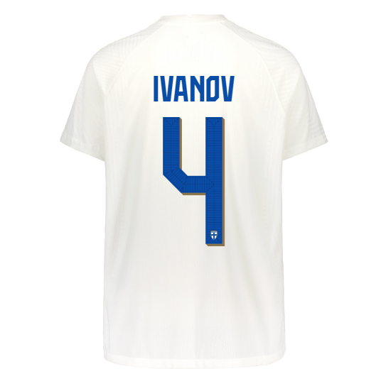 Finland Official Home Jersey 2022/23, Ivanov Print