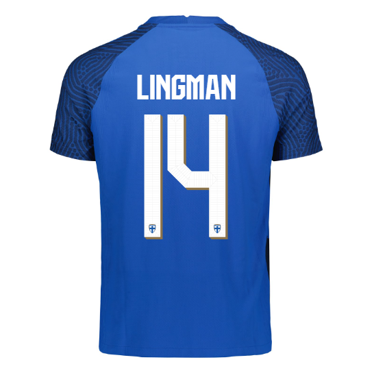 Finland Official Away Jersey 2022/23, Lingma print