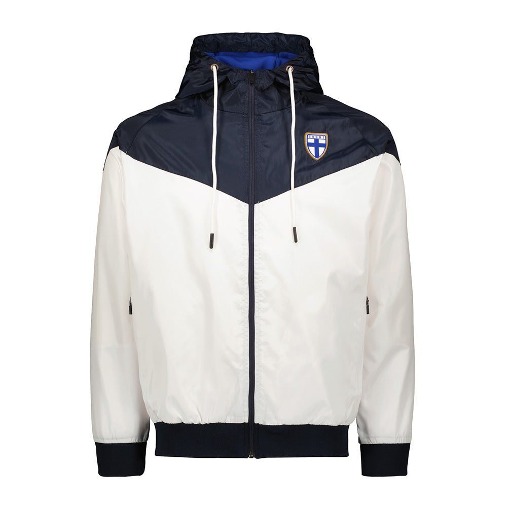 Suomi Windbreaker, Water Repellent, White