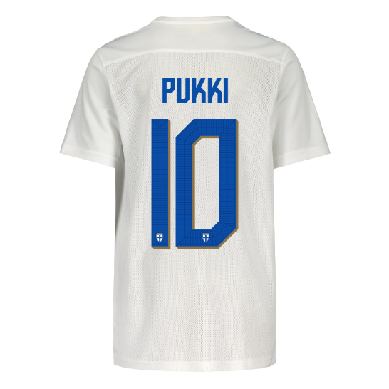 Finland Official Home Jersey 2022/23, Pukki Print, Kids