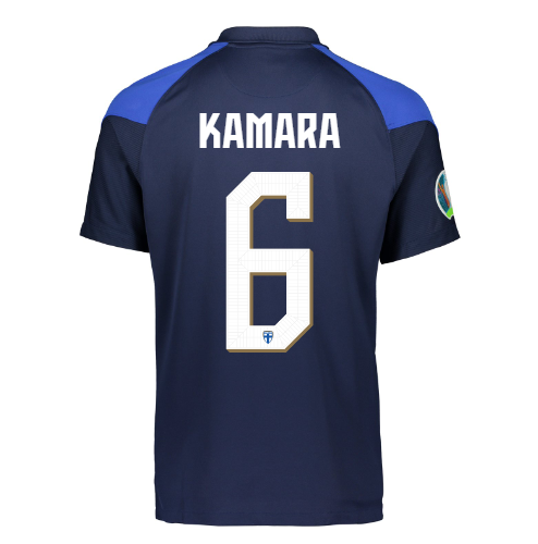 Finland Official Away Jersey EURO2020 Limited Edition Kamara Print