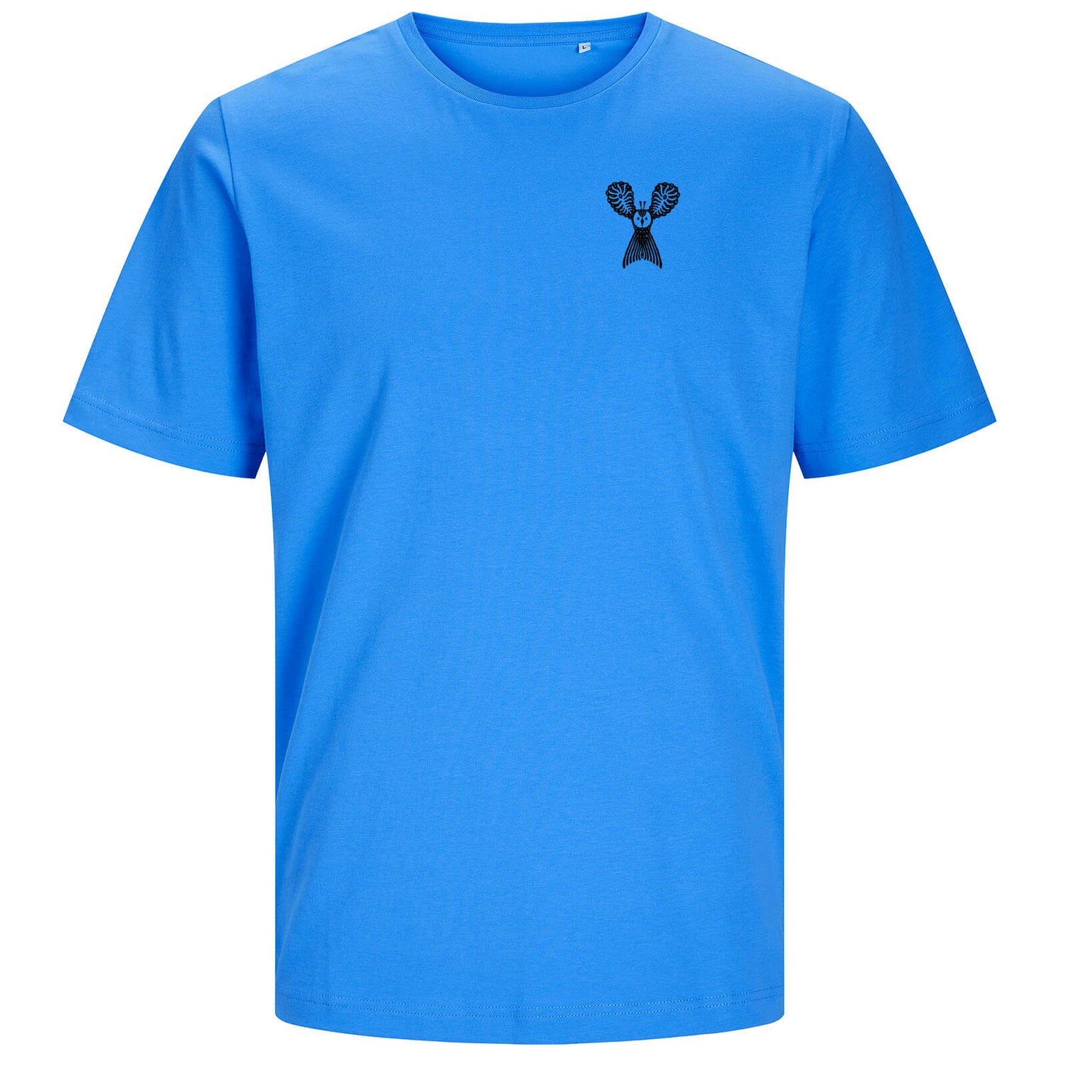 Pieni pöllö by Klaus Haapaniemi t-paita, Vaaleansininen