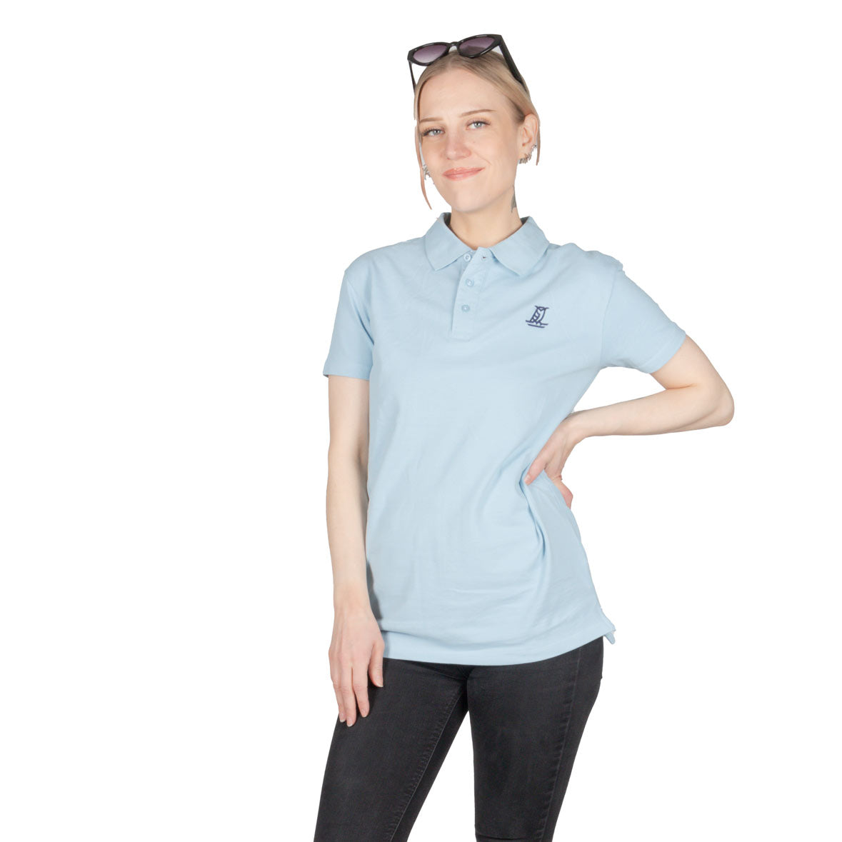 Bubi Polo Shirt, Sky blue