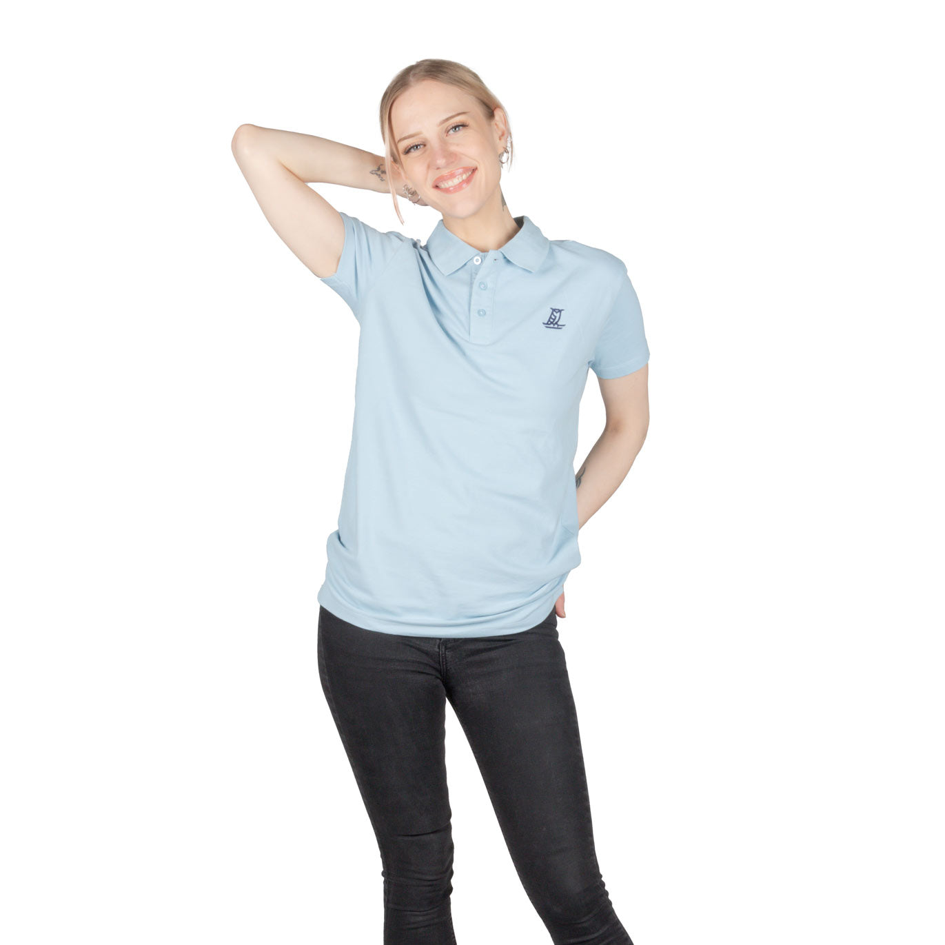 Bubi Polo Shirt, Sky blue