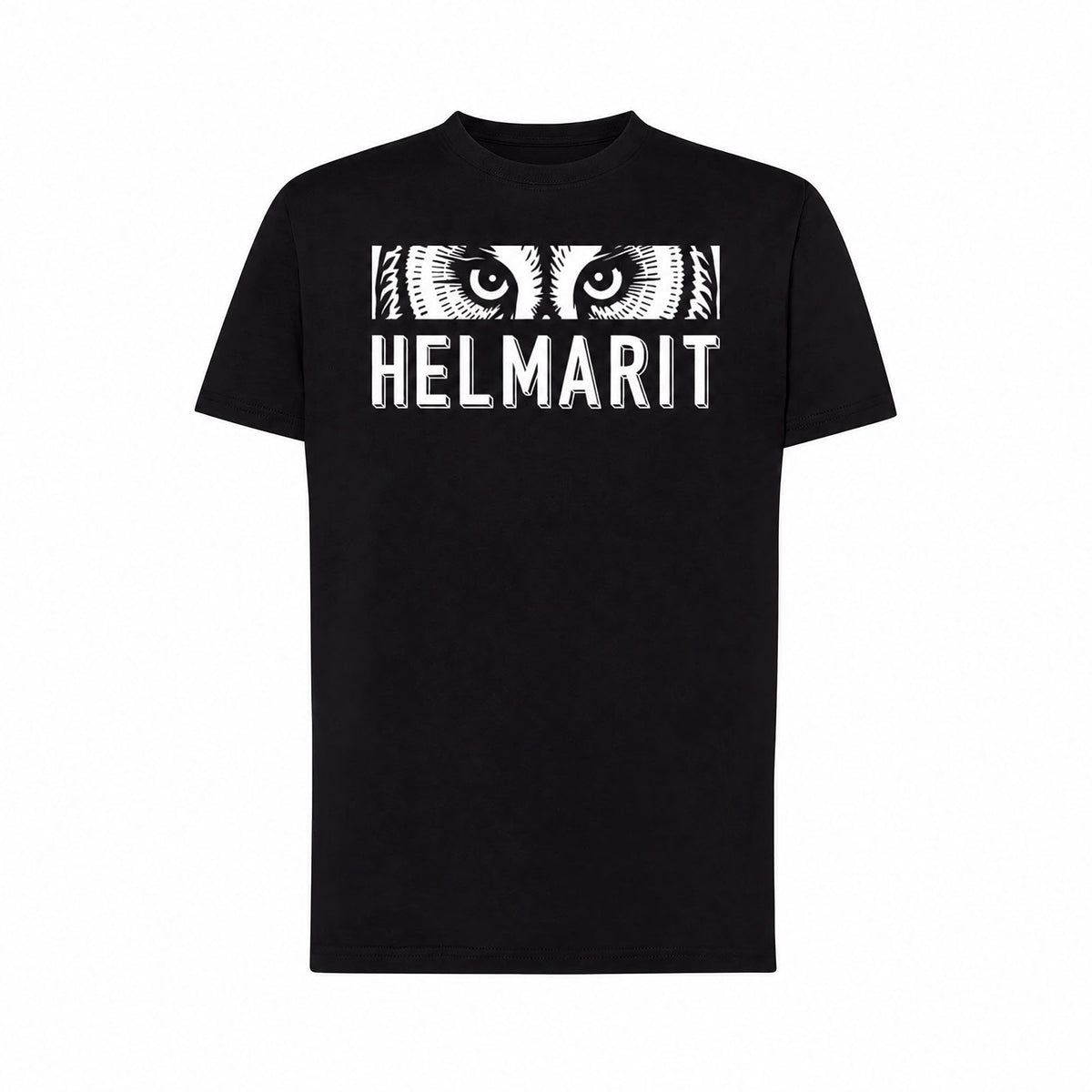 Helmarit 2.0 puuvilla t-paita, Musta, Lapset