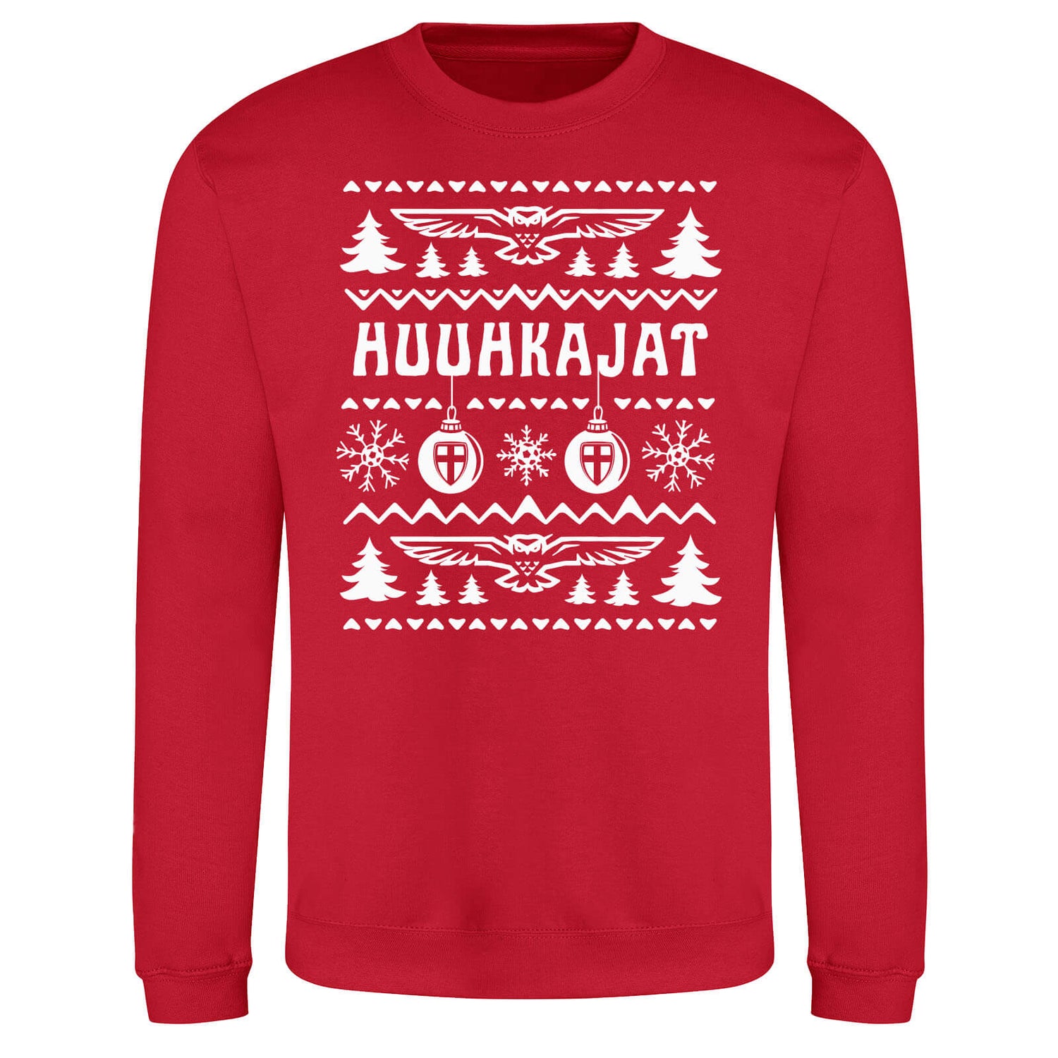 Huuhkajat joulupaita, Punainen