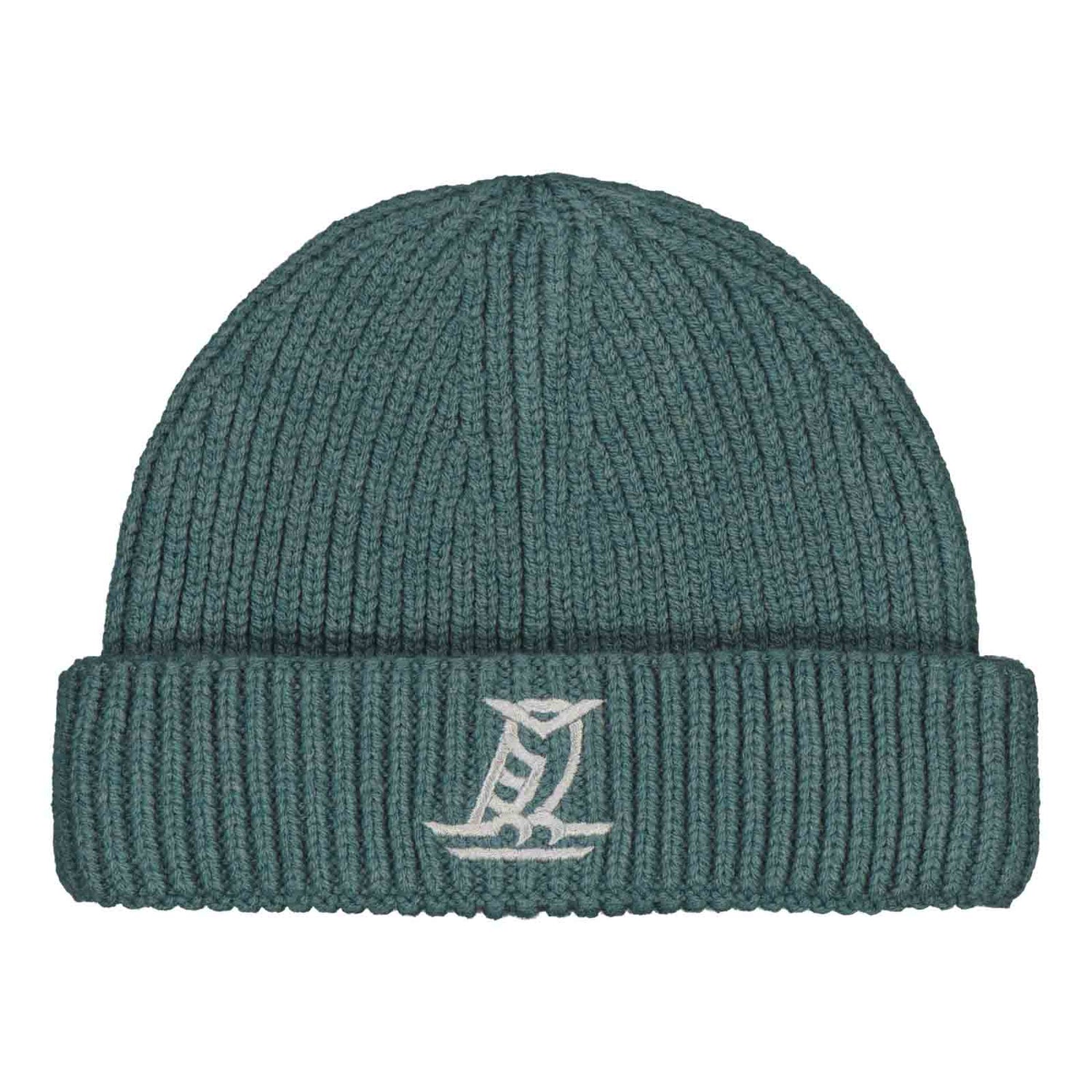 Bubi fisherman beanie, Petrol blue