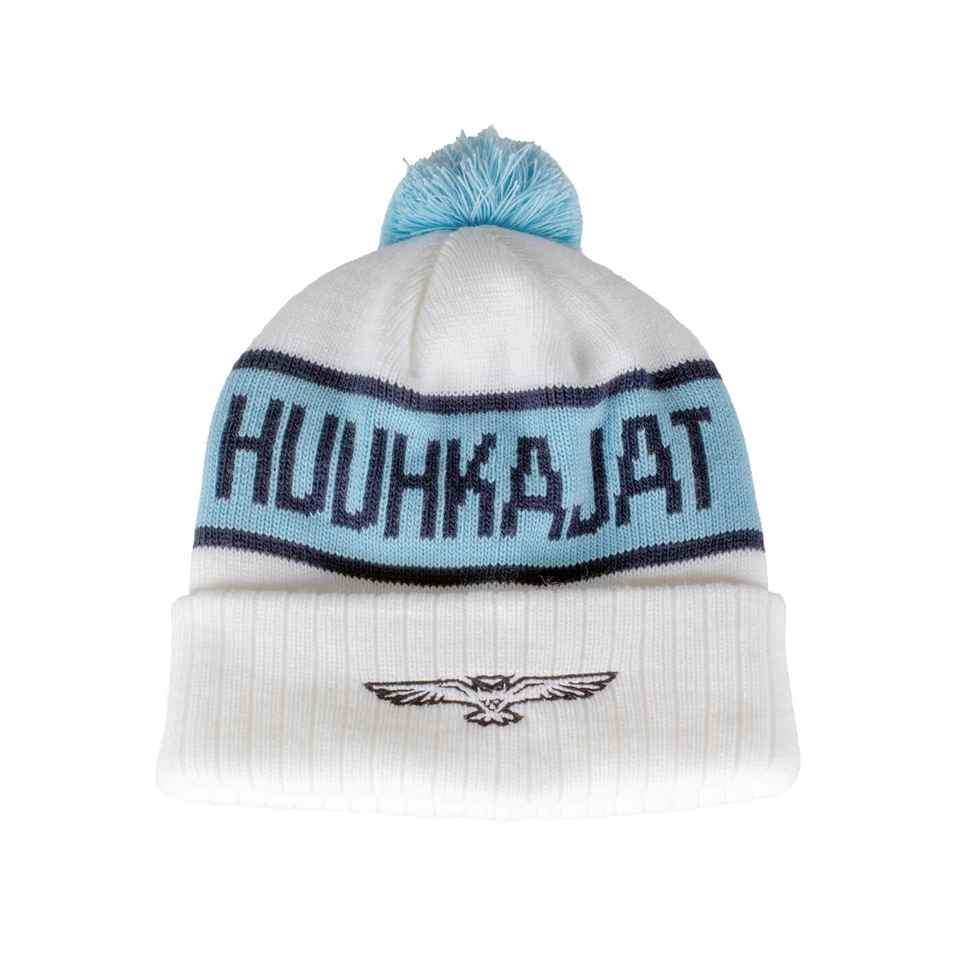 Huuhkajat 2.0 Tassel Beanie, White