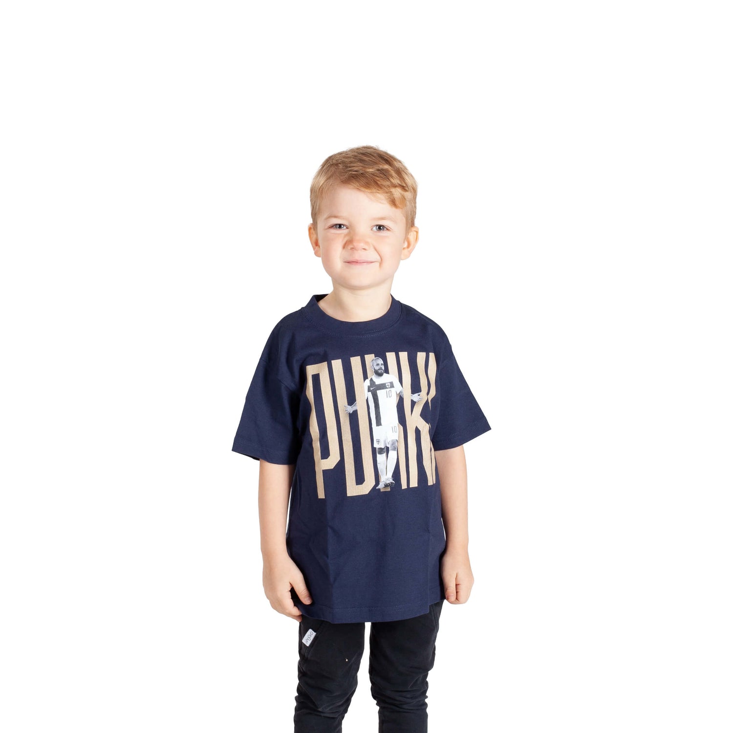 Teemu Pukki fan t-shirt, Navy Blue, Kids
