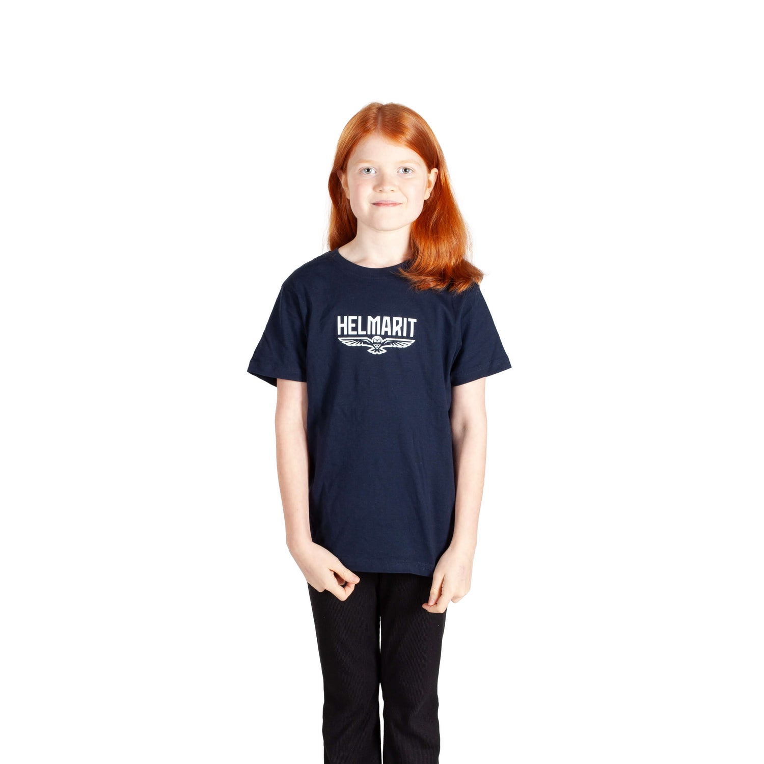 Helmarit 2.0 Cotton T-Shirt, Kids, Dark Blue