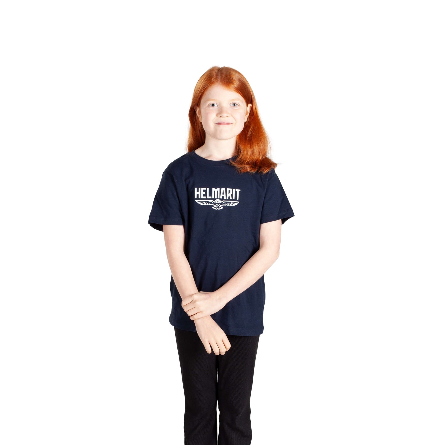 Helmarit 2.0 Cotton T-Shirt, Kids, Dark Blue