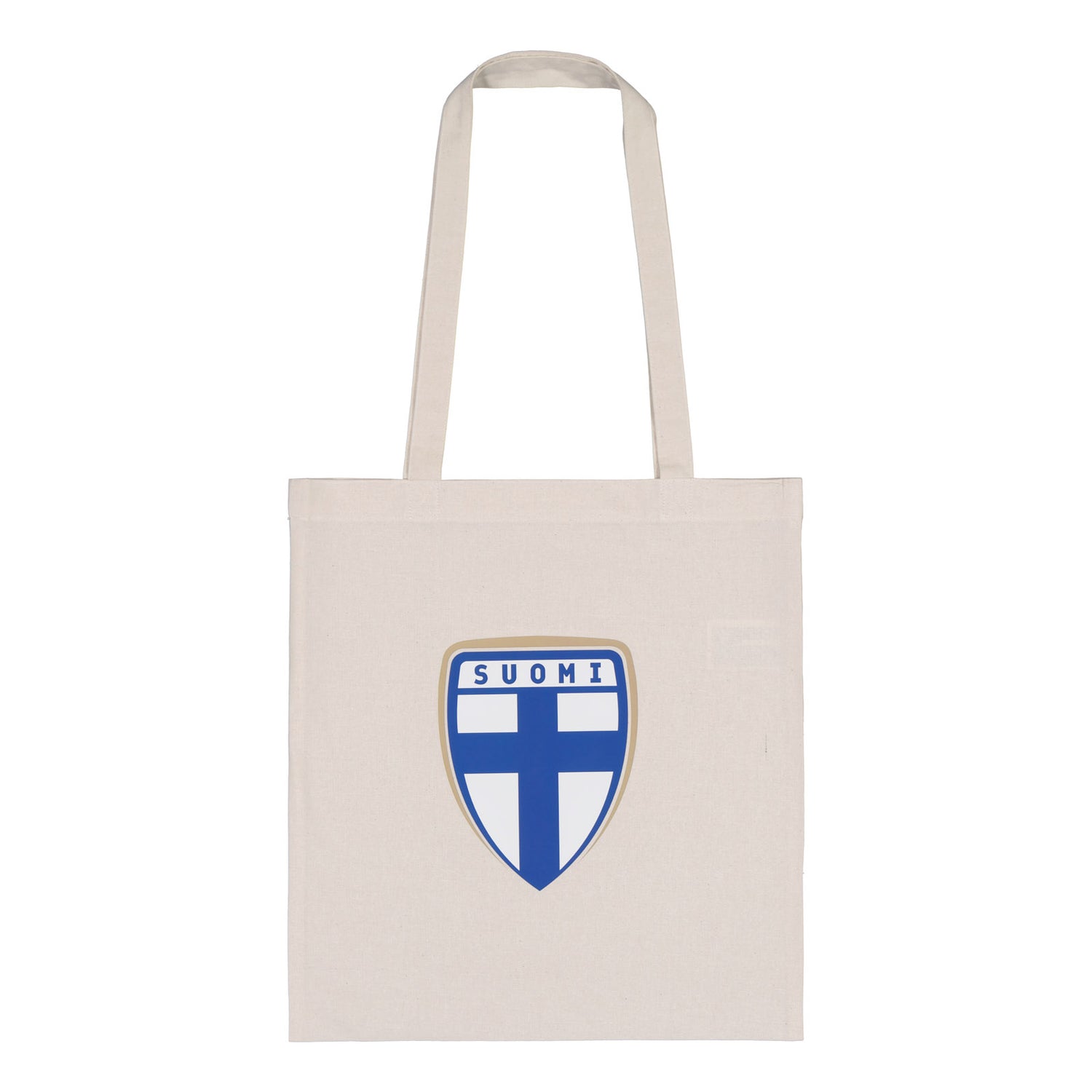 Finland Crest canvas bag, Off-white