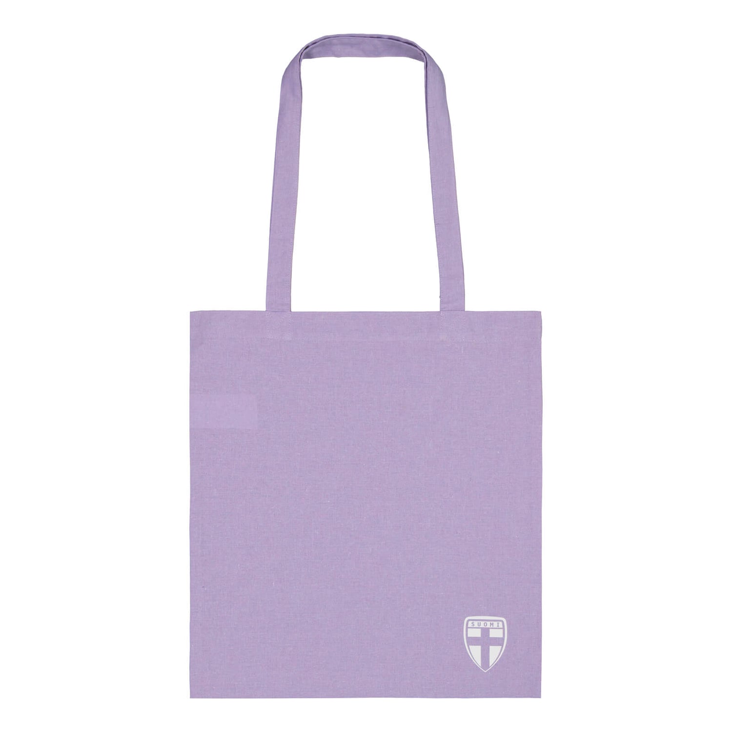 Finland Crest canvas bag, Lavender