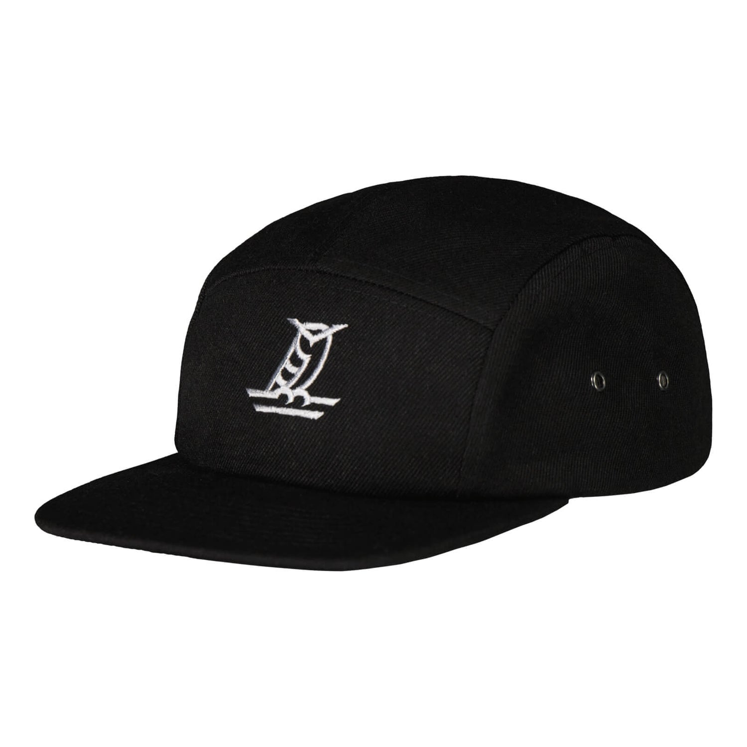 Bubi 5-Panel Cap, Black