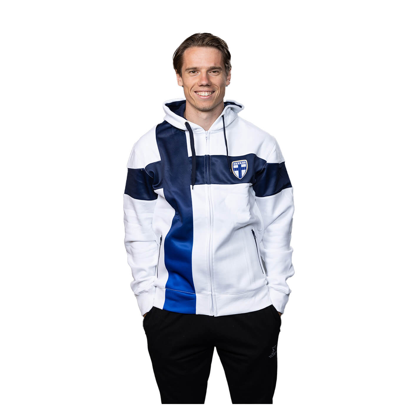 National Team Hoodie 2.0, With Zipper and Cotton Fan T-shirt, Bundle