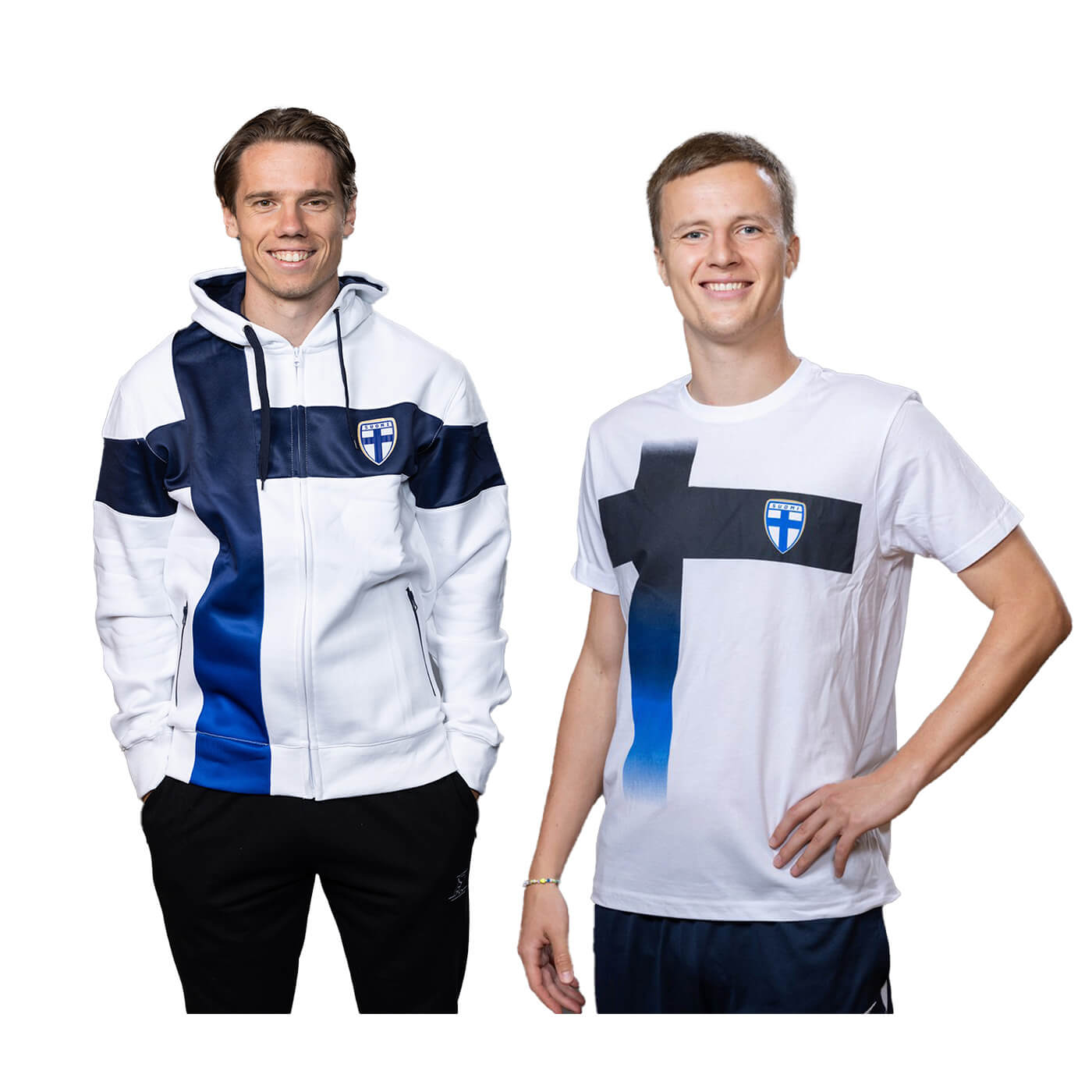 National Team Hoodie 2.0, With Zipper and Cotton Fan T-shirt, Bundle