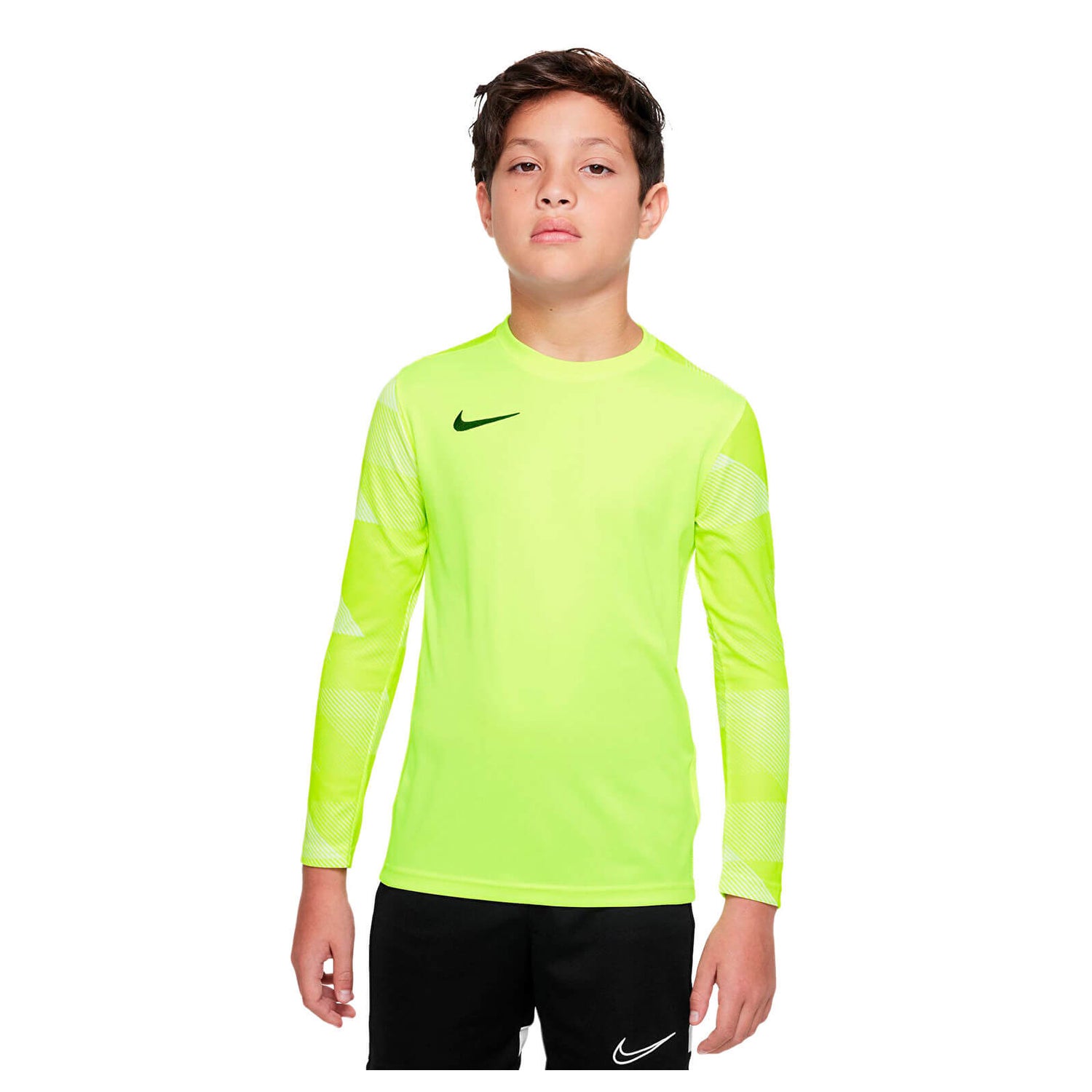 Nike Dri-Fit Goalkeeper Long Sleeve Shirt, Yellow, Kids