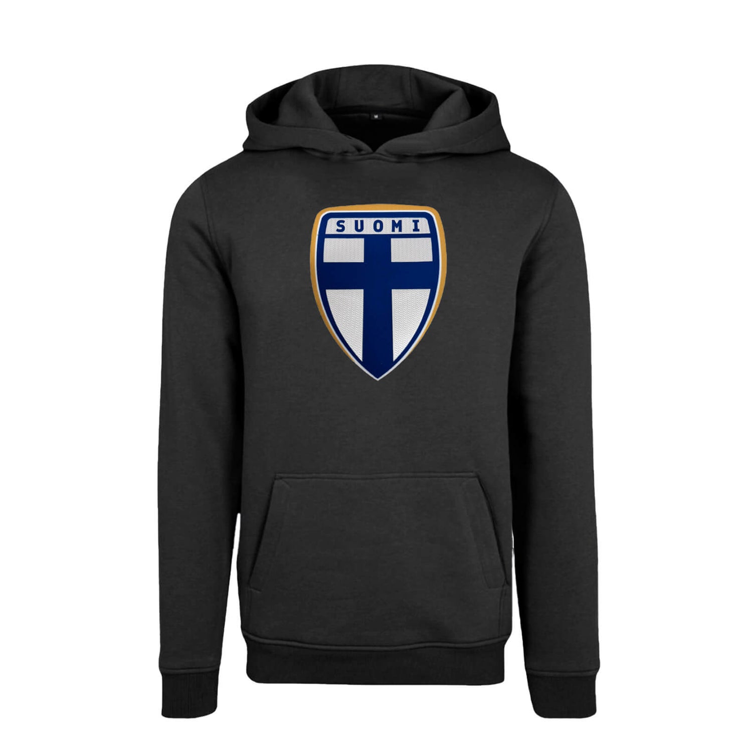 Premium Coat of Arms Hoodie, Black