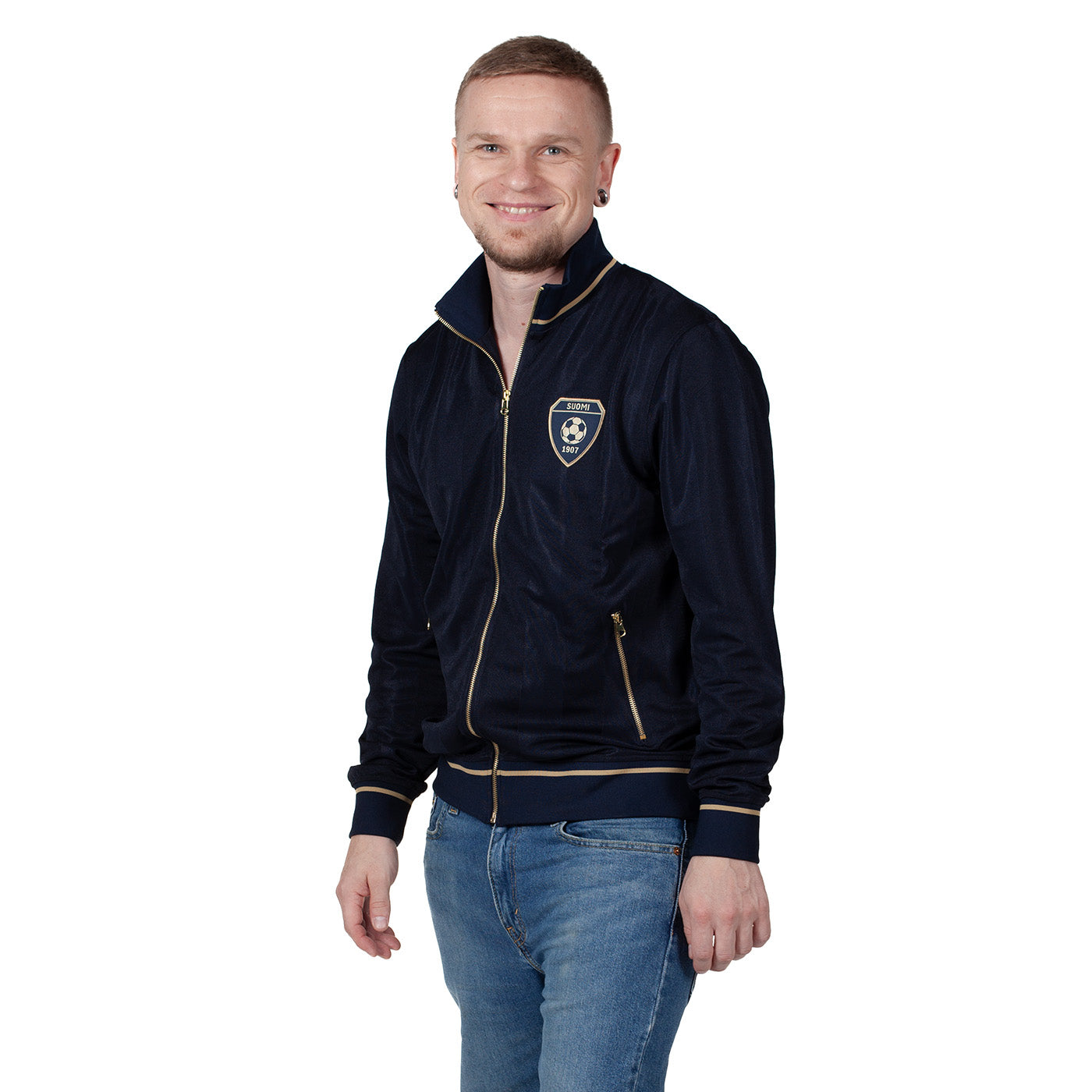 Retro 1907 Jacket, Navy Blue