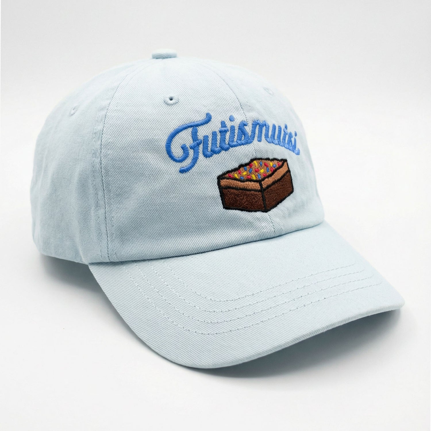 Futismutsi Brownie cotton cap, Light blue