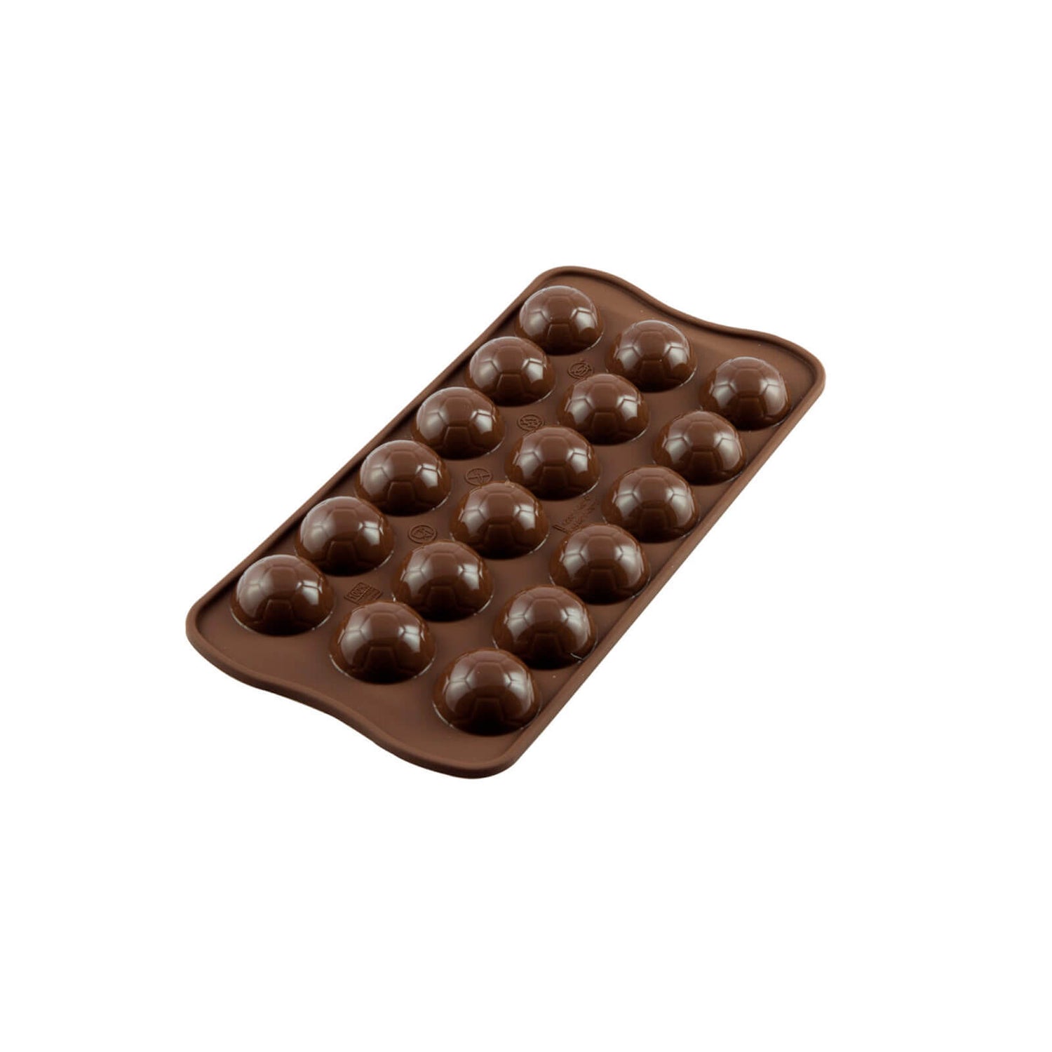 Chocolate mold, silicone, football