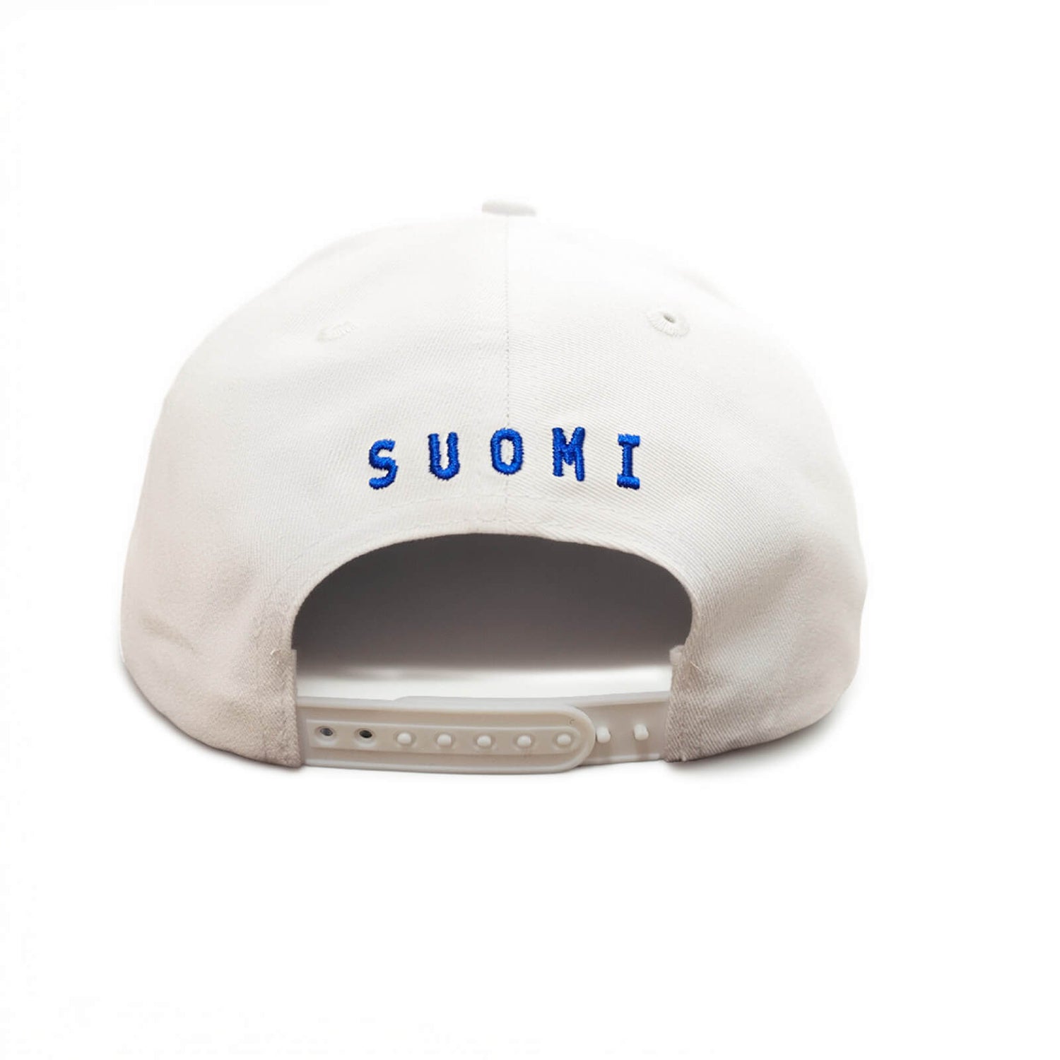 Suomi Lippu/Vaakuna Snapback lippis - Valkoinen