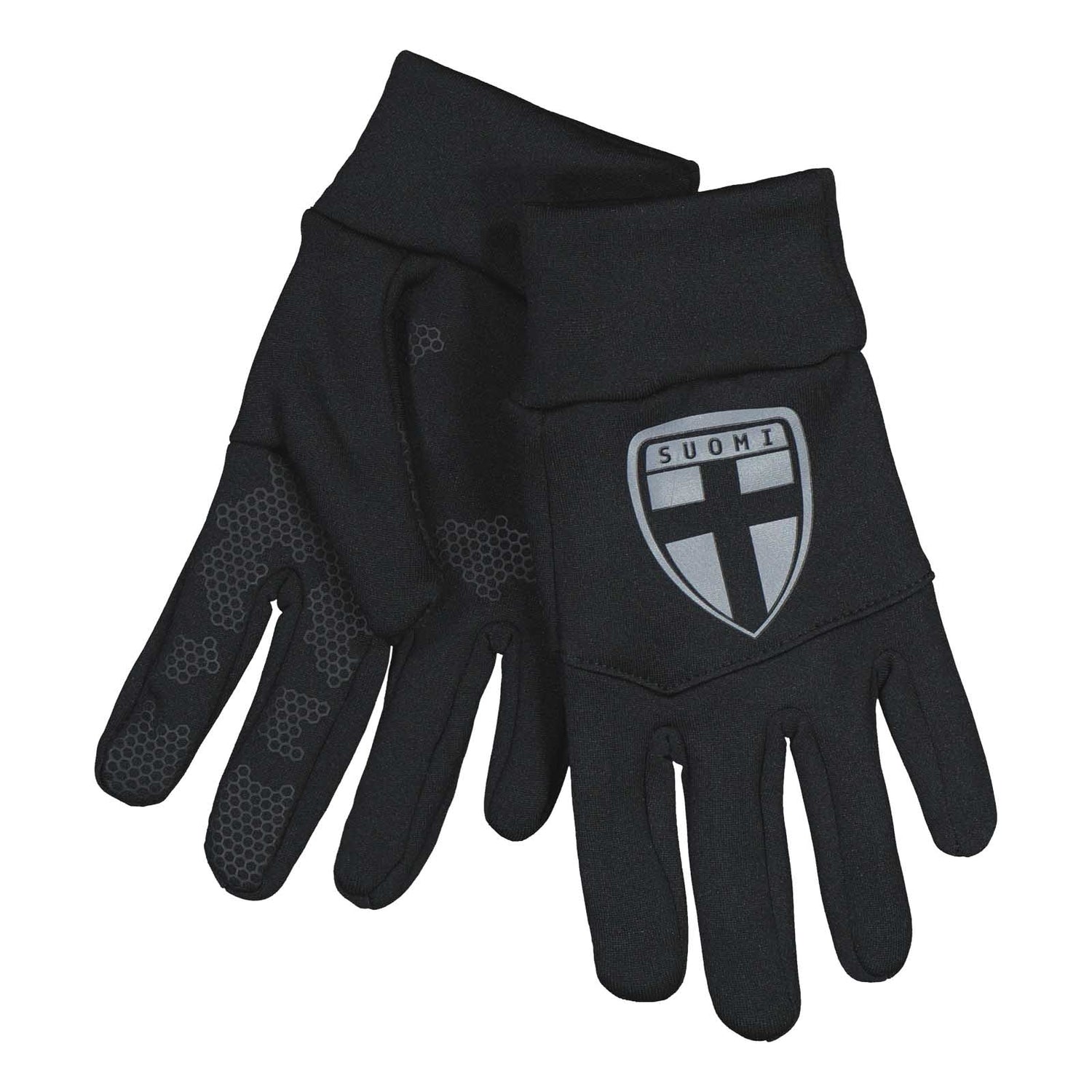 Finland Softshell Sport Gloves, Black