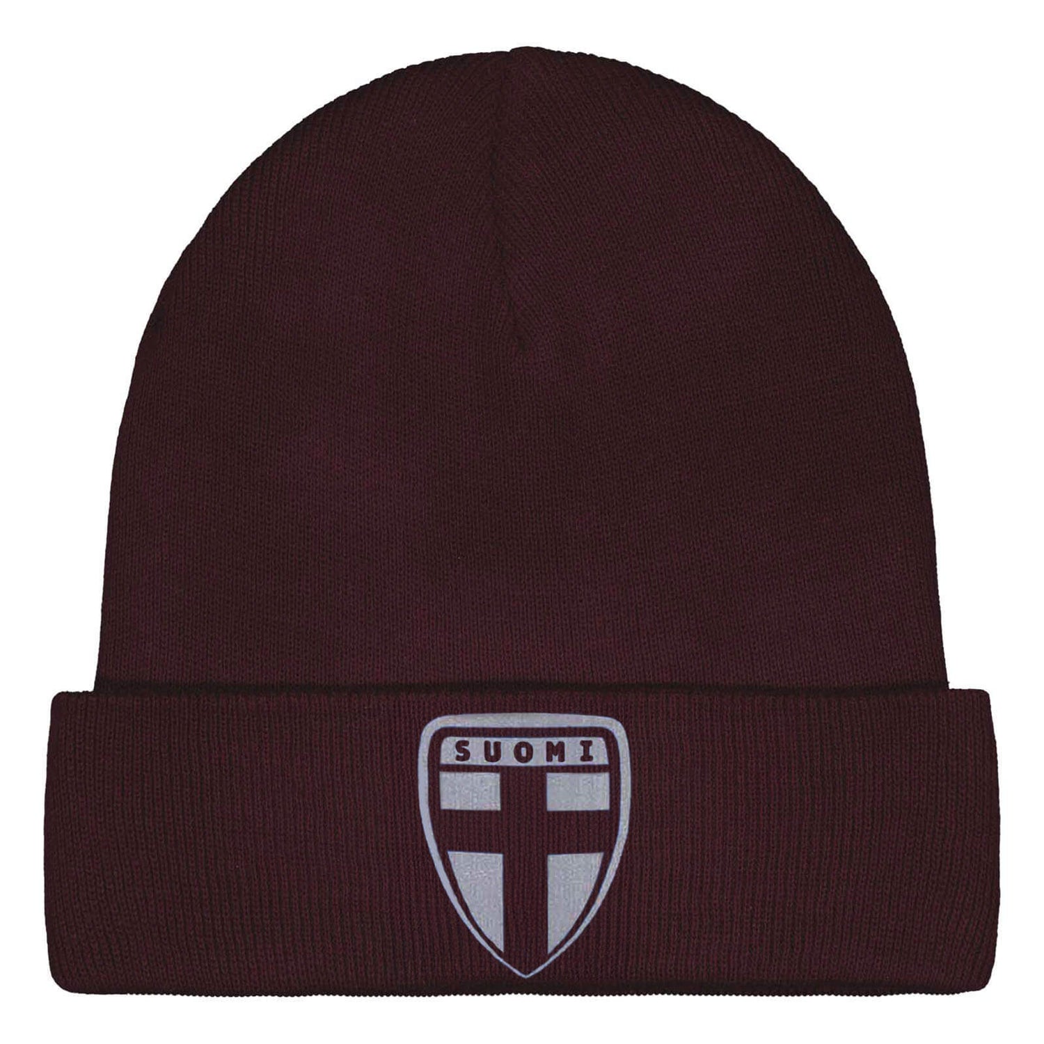 Finland cotton beanie with reflective logo