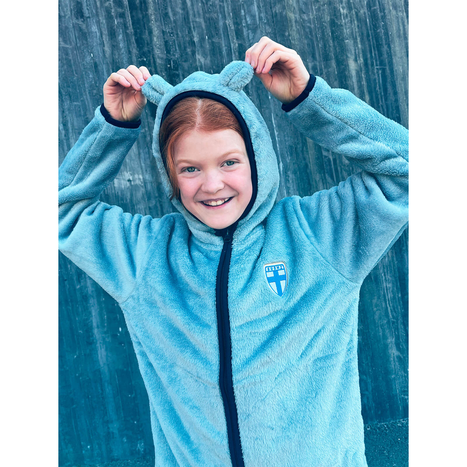 Finland Teddy Hoodie Kids Maajoukkueen Verkkokauppa