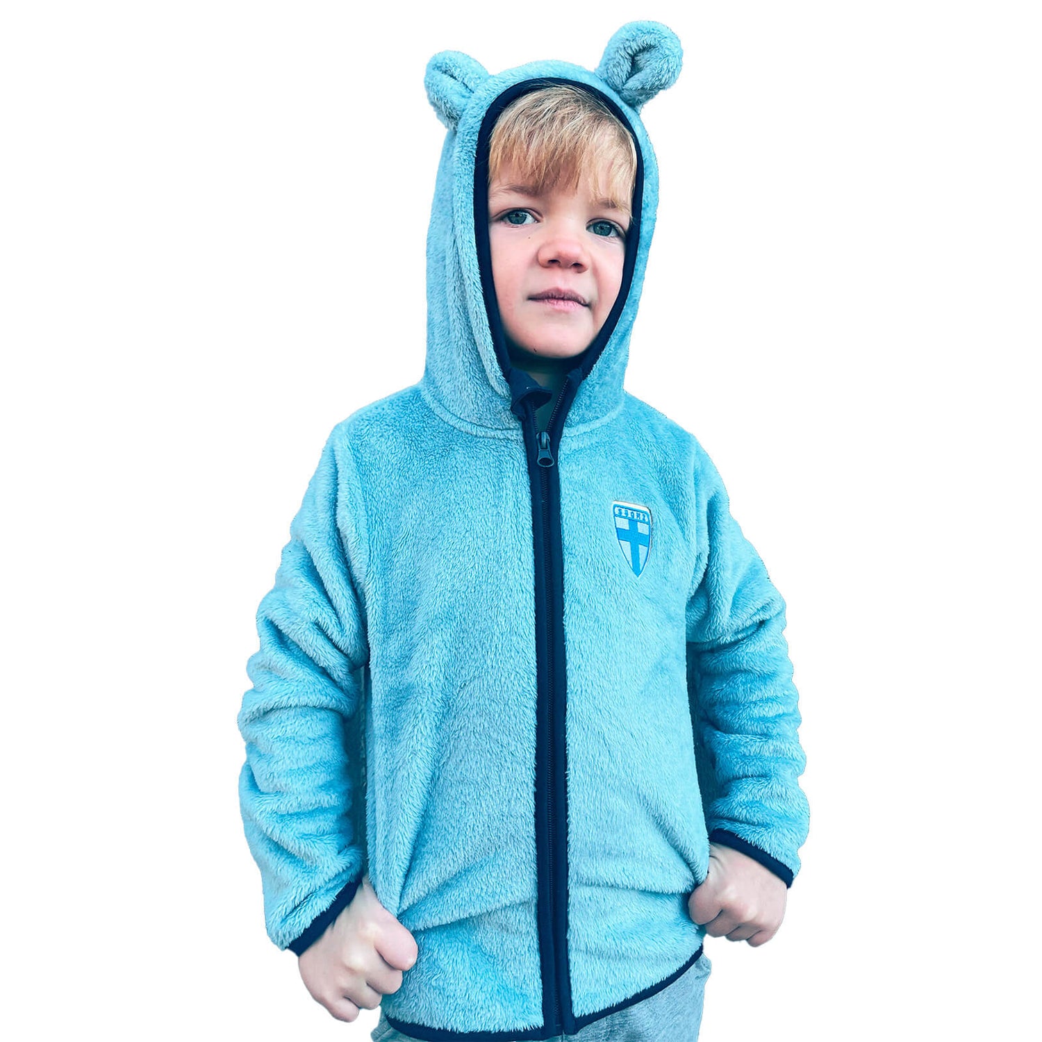 Finland Teddy Hoodie, Kids