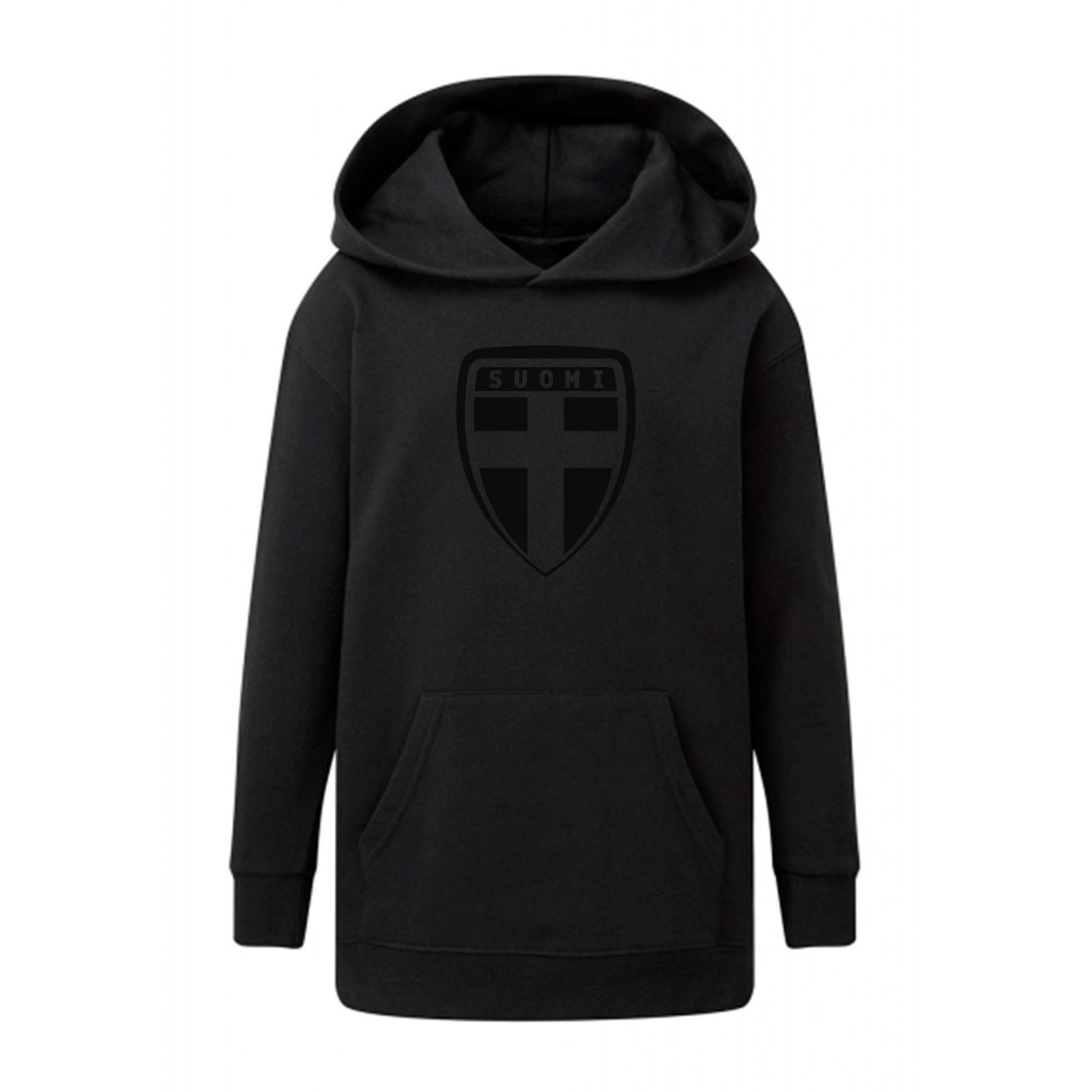 Vaakuna hoodie, Black, Children