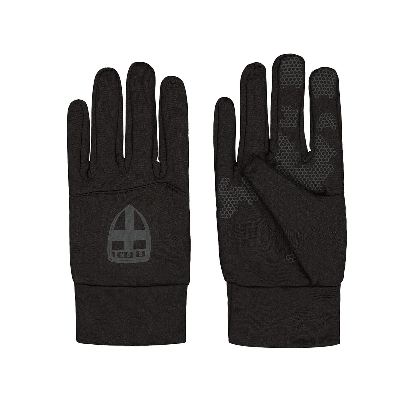Finland Softshell Sport Gloves, Black
