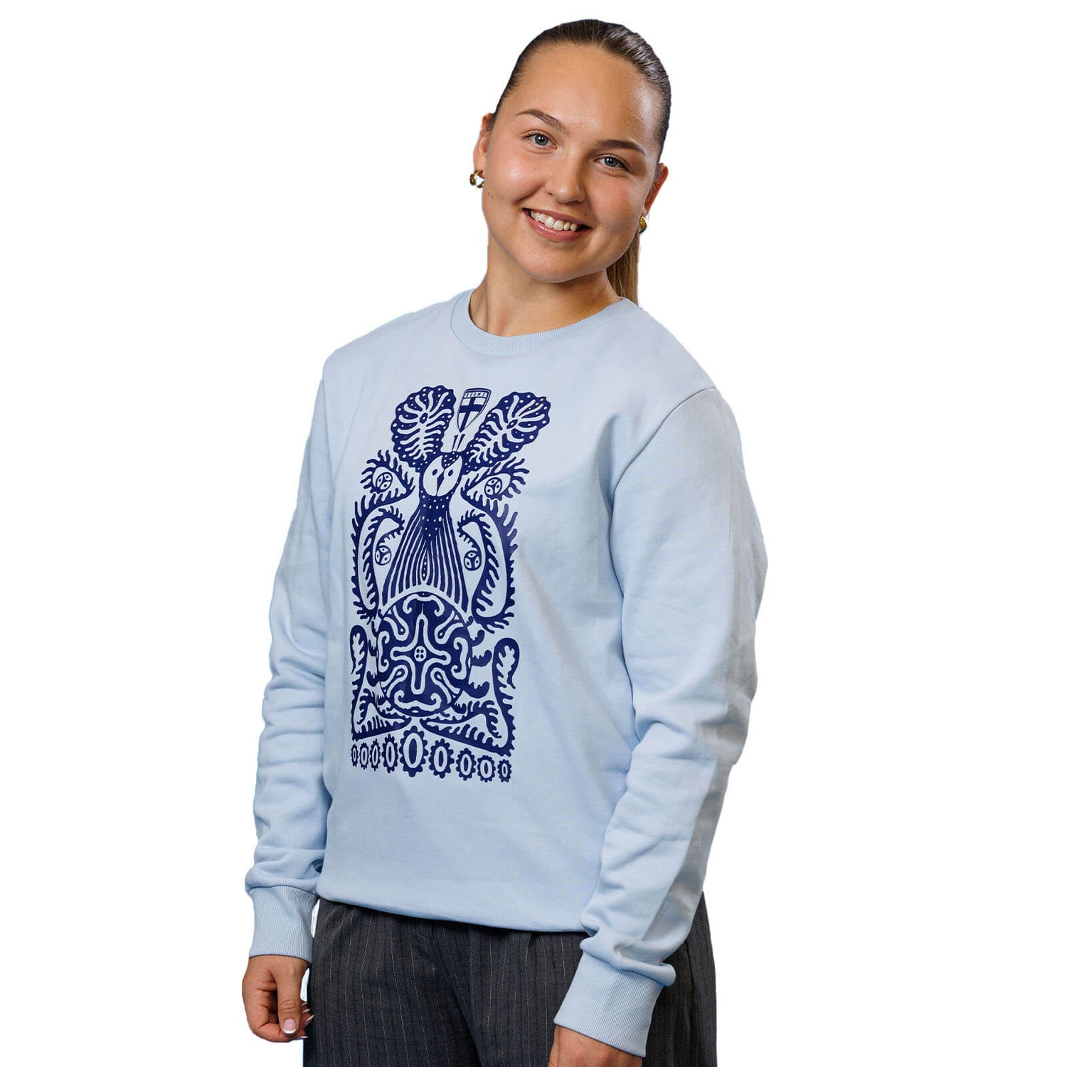 Vieraspöllö by Klaus Haapaniemi College, Taivaansininen