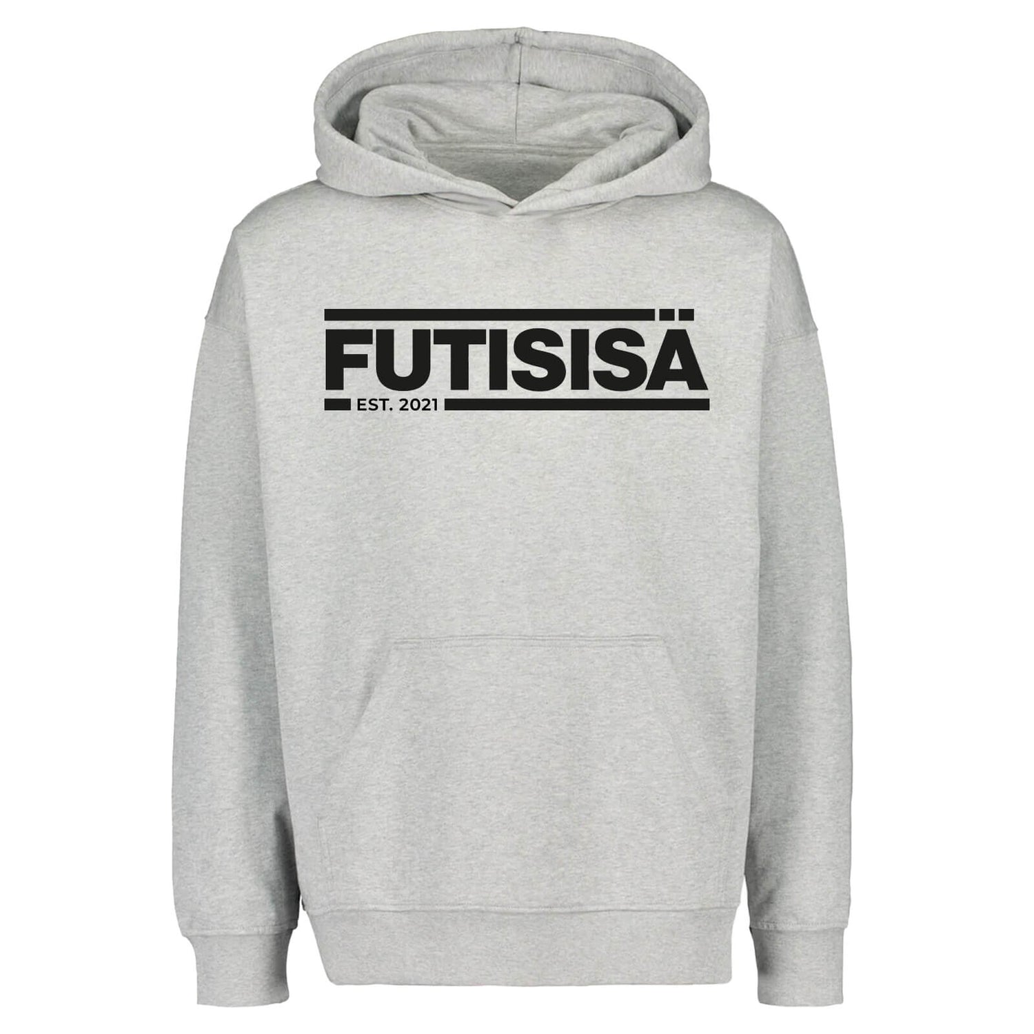 Futisfaija Football Boxy Hoodie, Gray