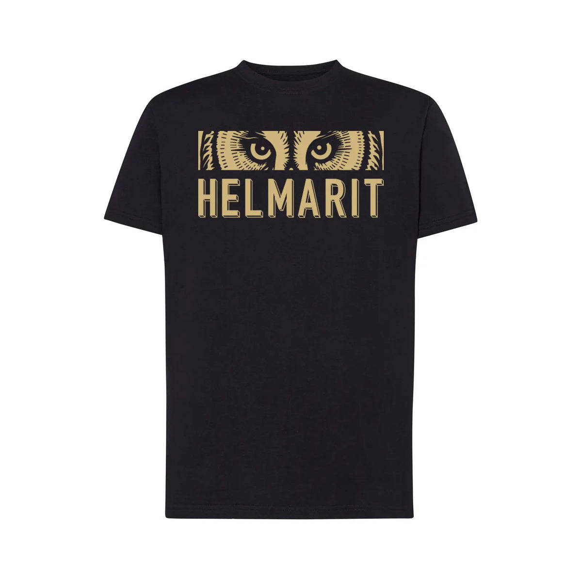 Helmarit 2.0 puuvilla t-paita, Musta, Lapset