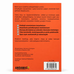 Matka mestariksi -kirjan takakansi