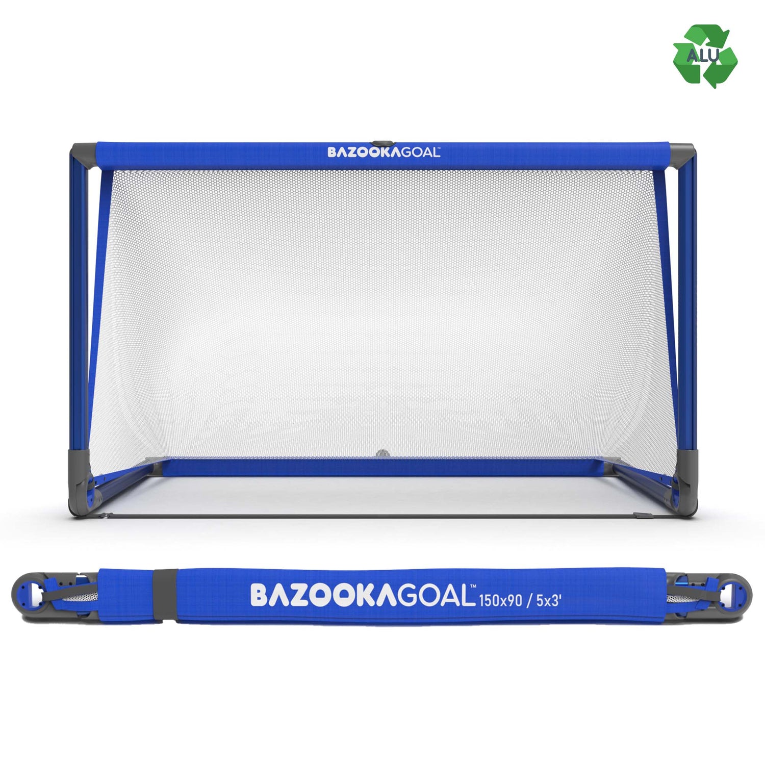 Bazooka Goal! Jalkapallomaali, Alumiini, 150 x 90cm