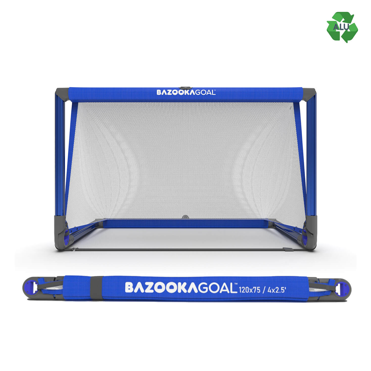 Bazooka Goal! Jalkapallomaali, Alumiini, 120 x 75cm