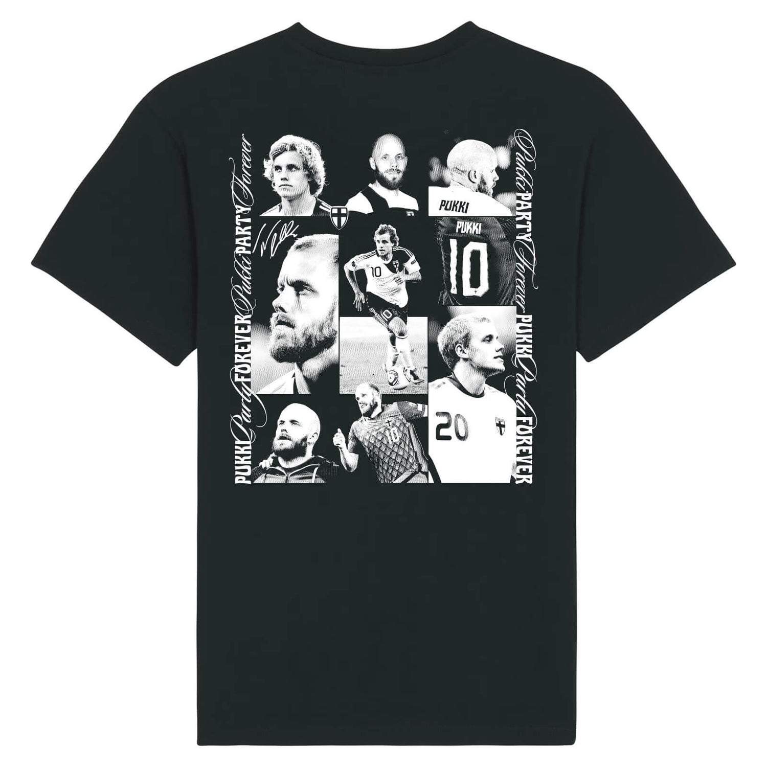 Pukki Party Forever t-shirt, Black