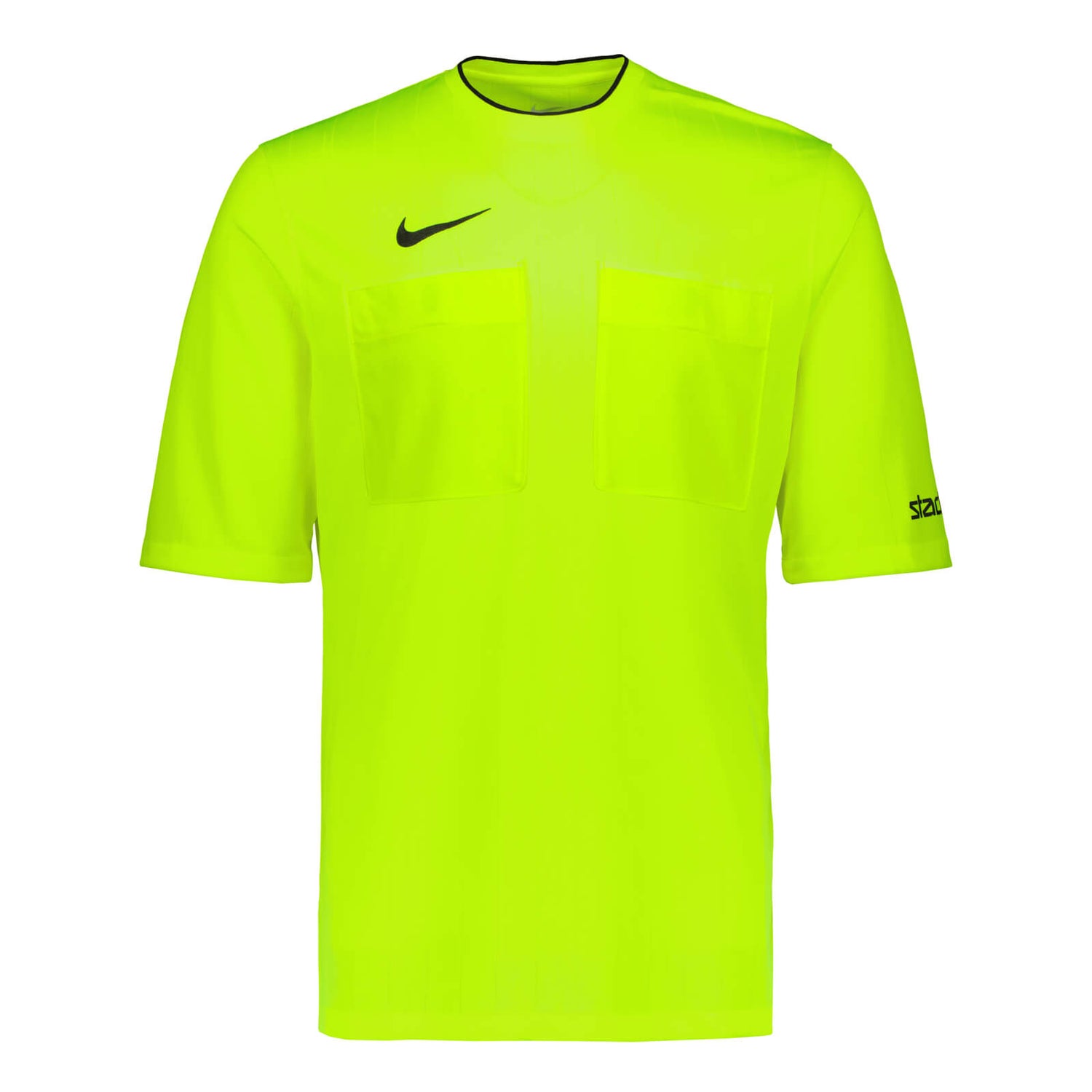 Referee's Short Sleeved Shirt + Referee Badge, Yellow