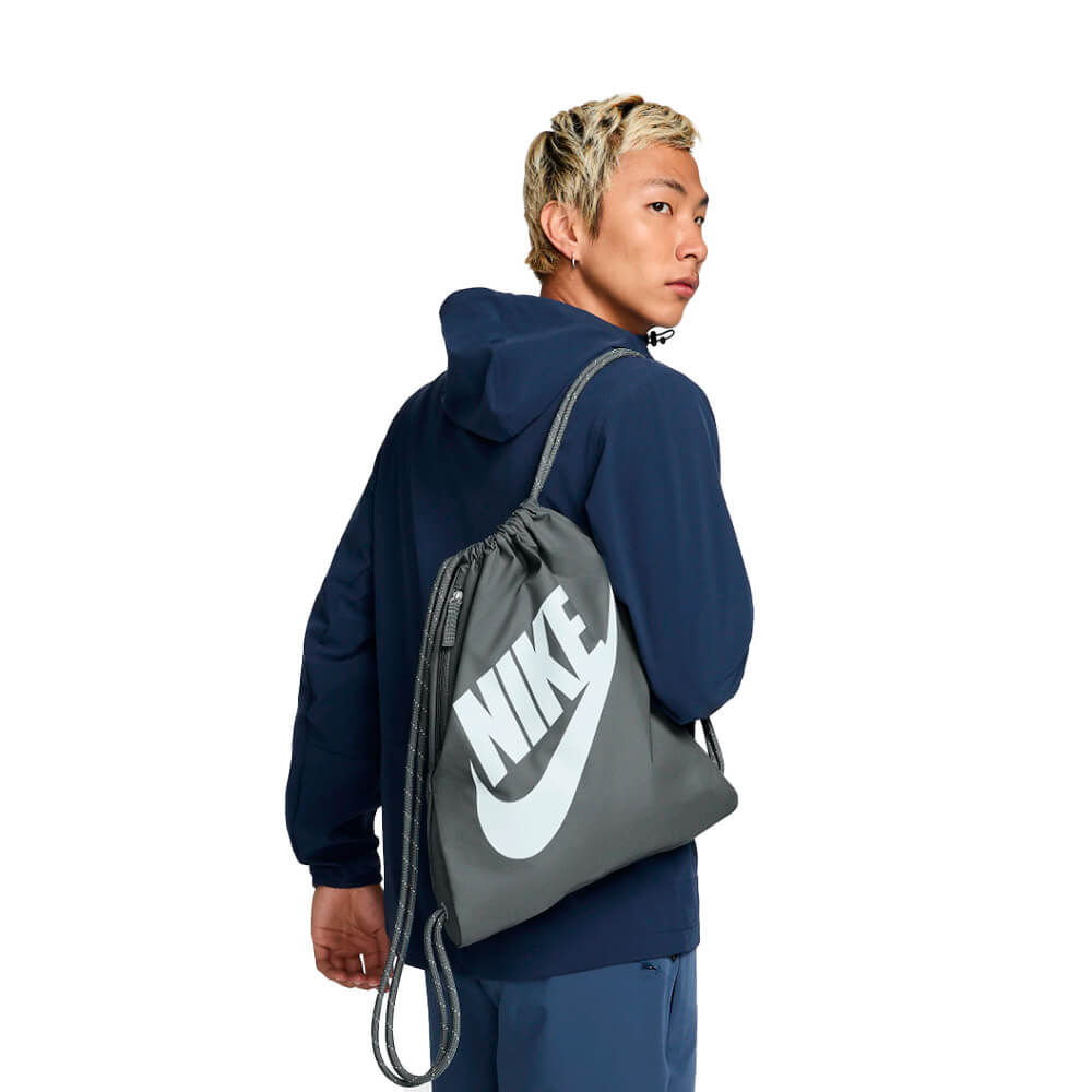 Nike Drawstring Backpack, Grey