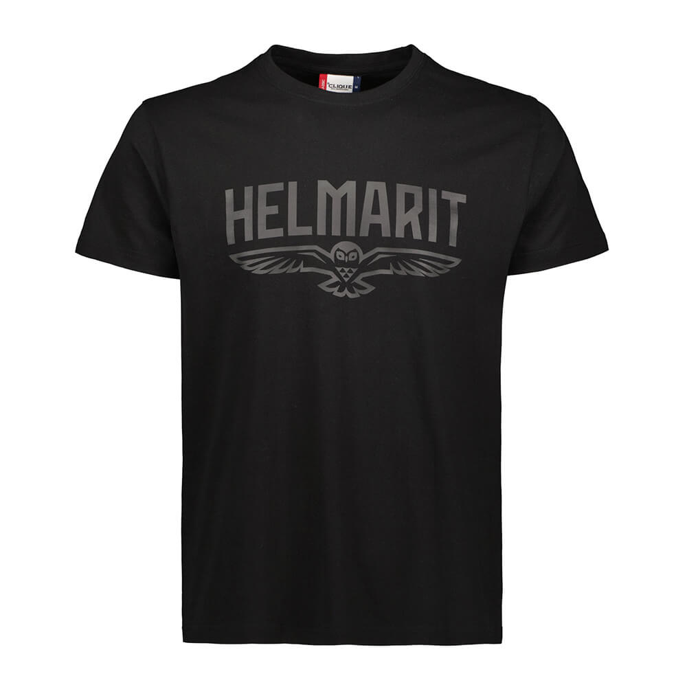 Helmarit 2.0 Black Edition Cotton T-Shirt, Black