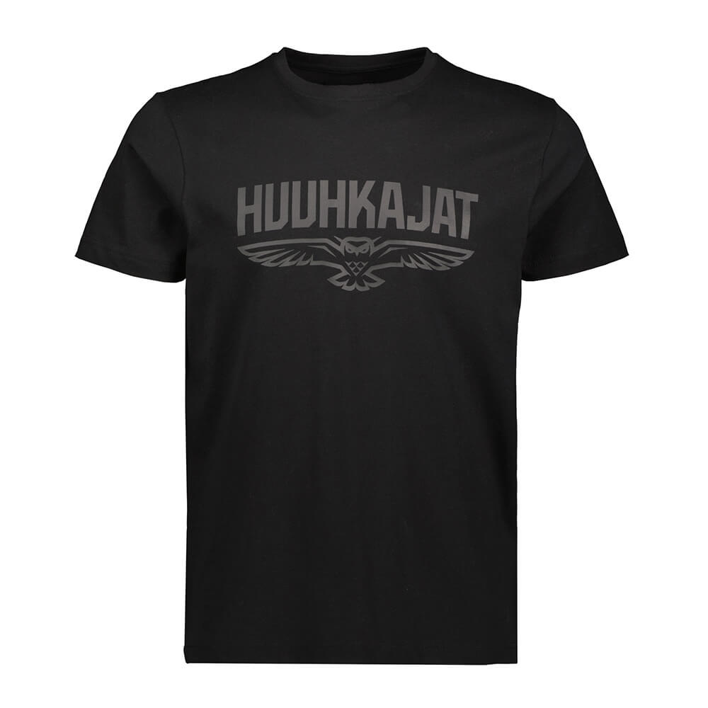 Huuhkajat 2.0 Black Edition Cotton T-Shirt, Black