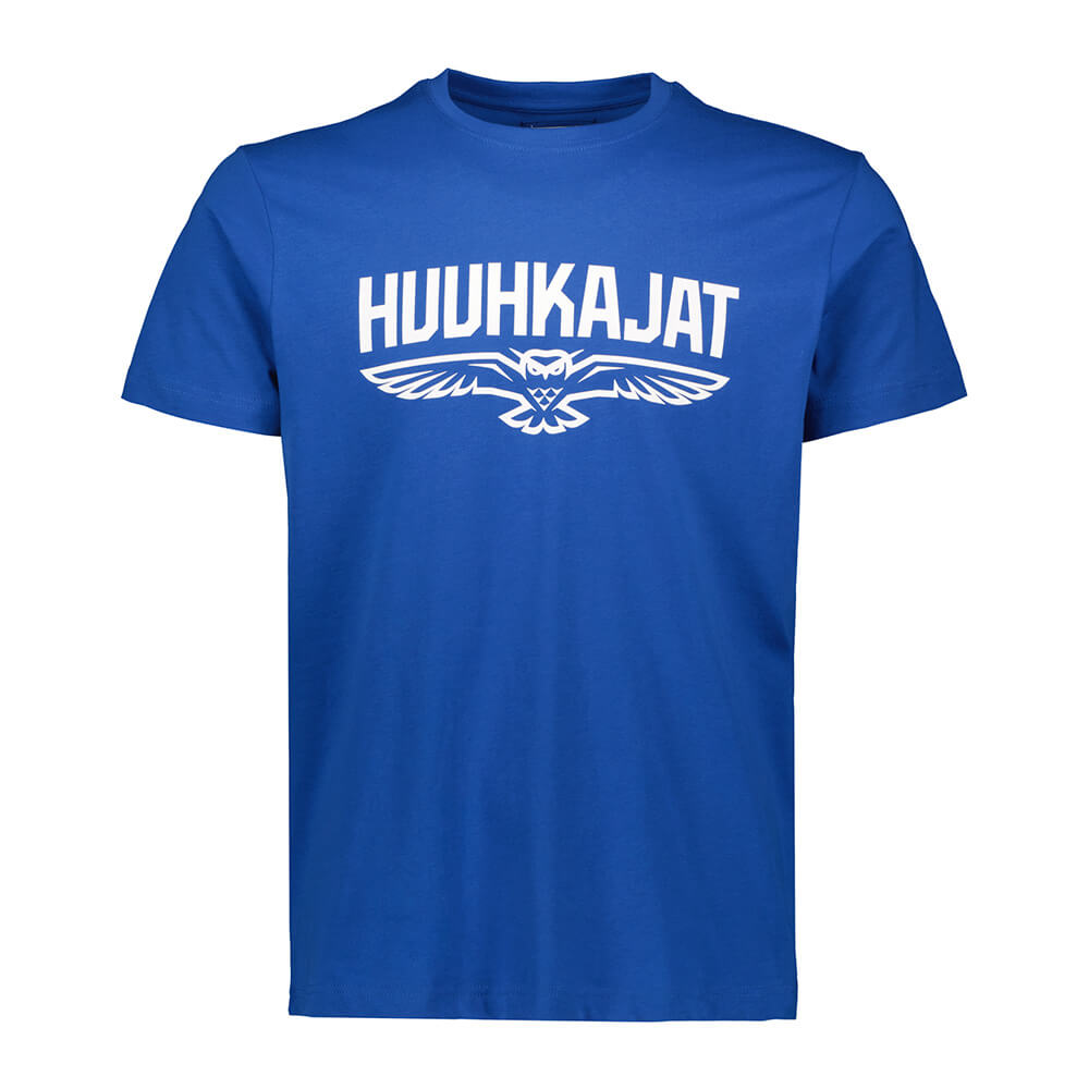 Huuhkajat 2.0 puuvilla t-paita, Sininen